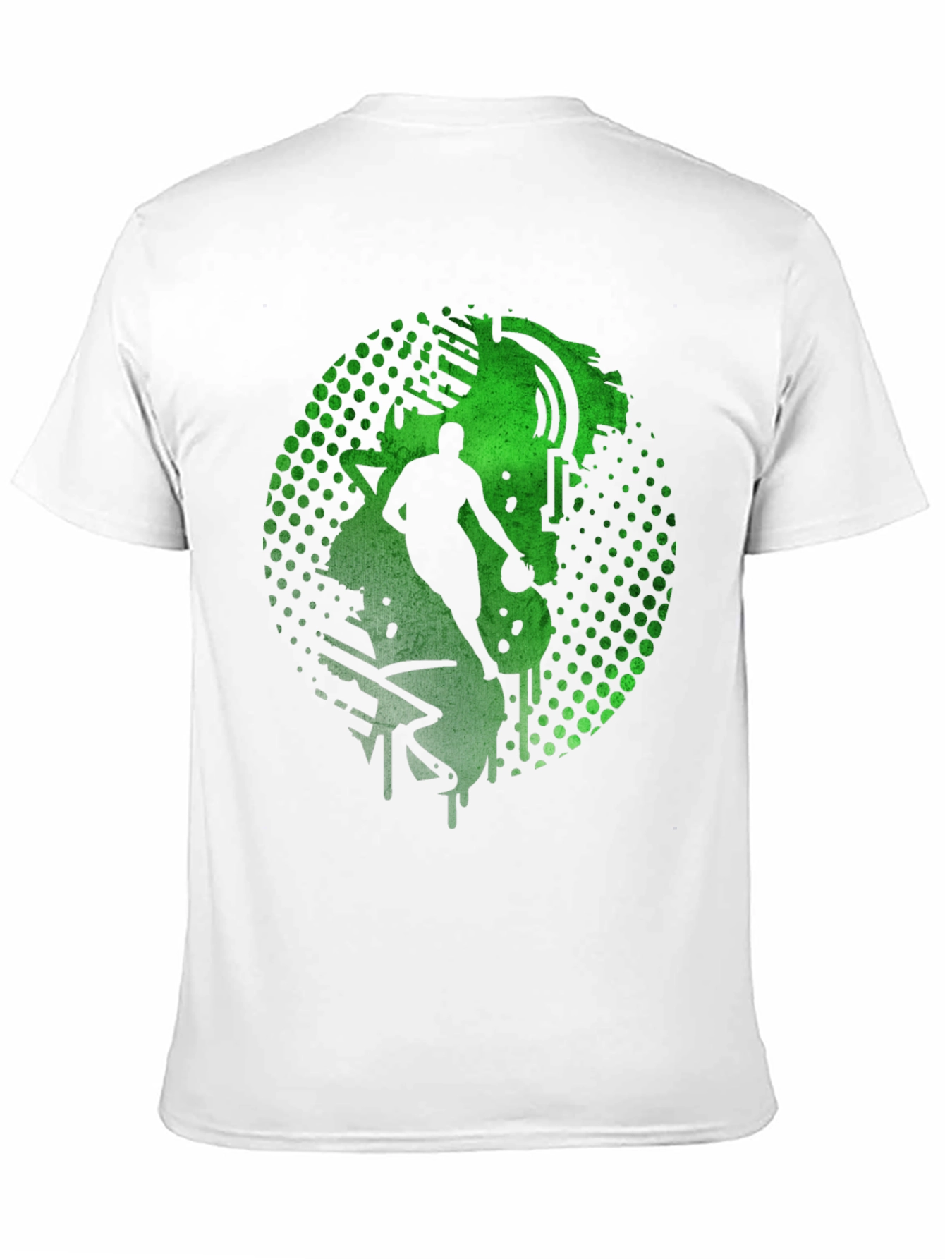 Basketball Graffiti Graphic Tee