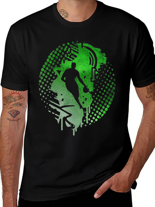 Basketball Graffiti Graphic Tee