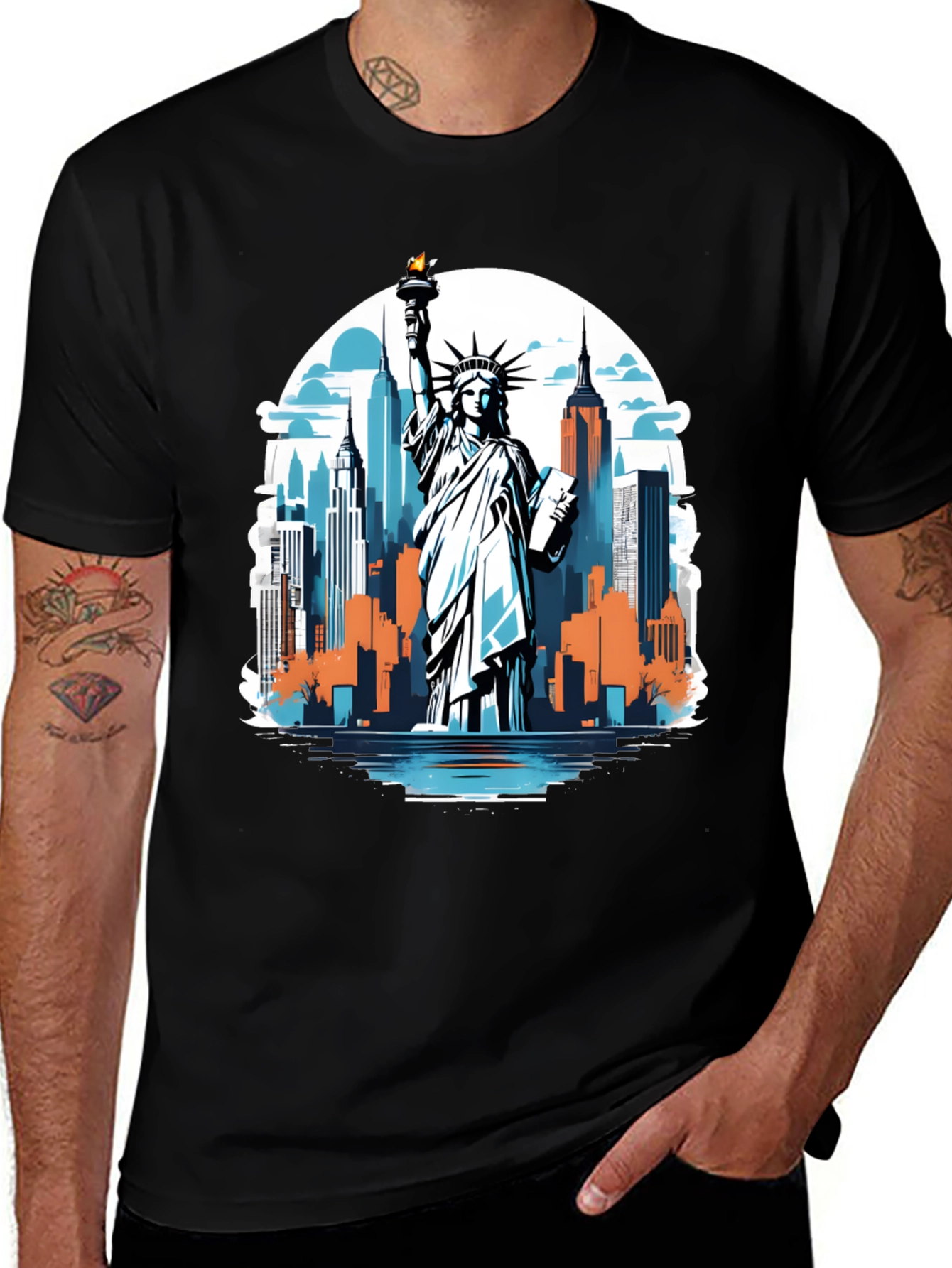 Statue of Liberty Graphic Tee - USA Pride