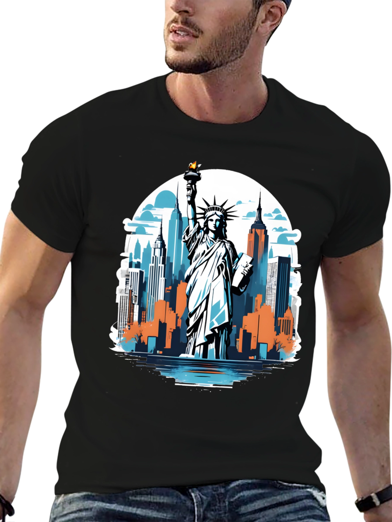 Statue of Liberty Graphic Tee - USA Pride