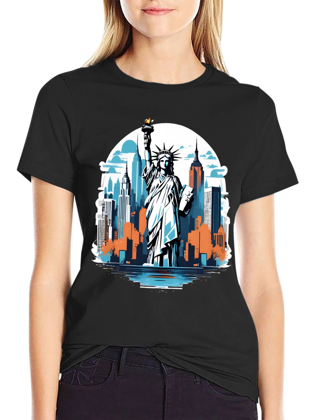 Statue of Liberty Graphic Tee - USA Pride