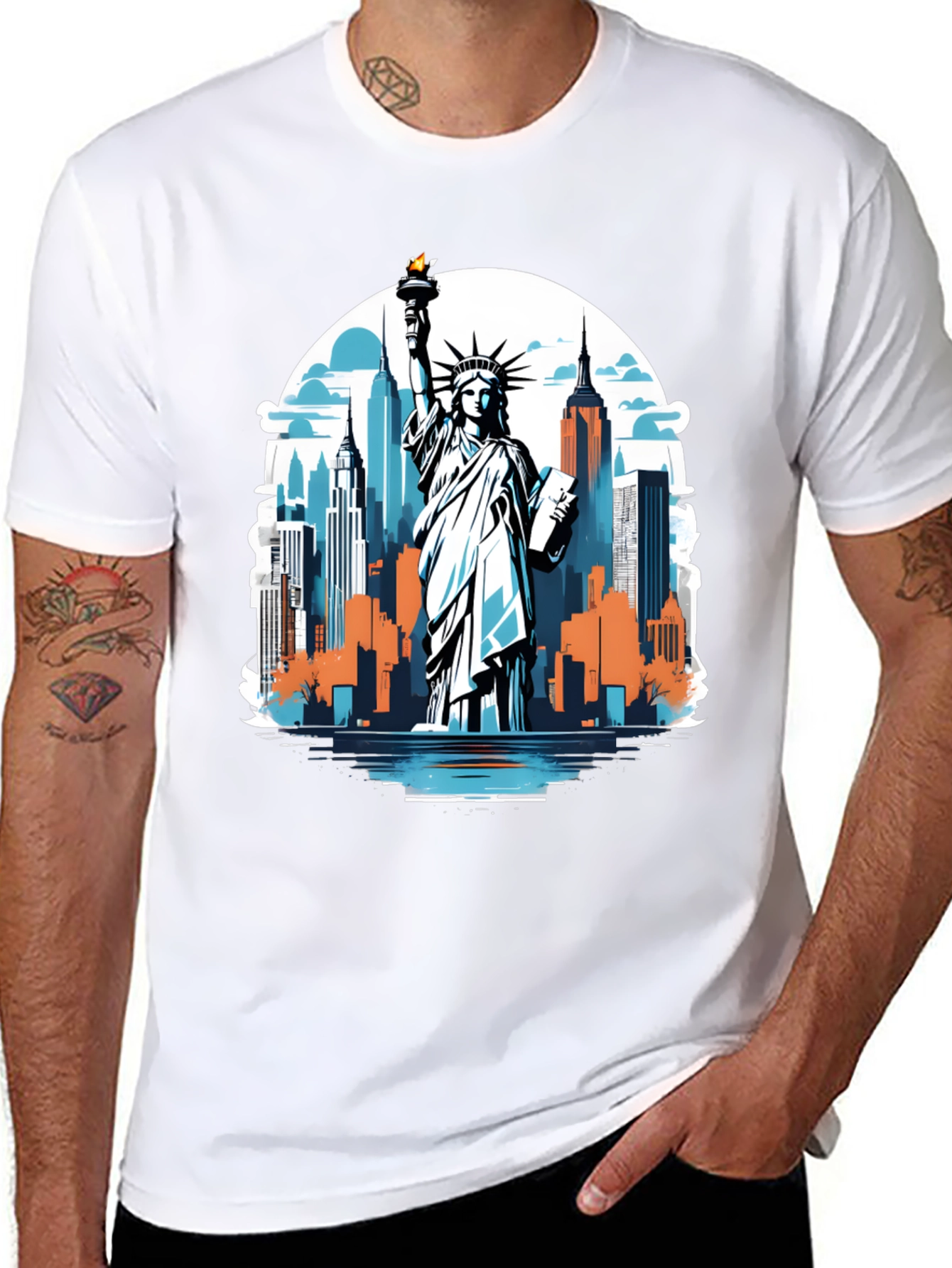 Statue of Liberty Graphic Tee - USA Pride