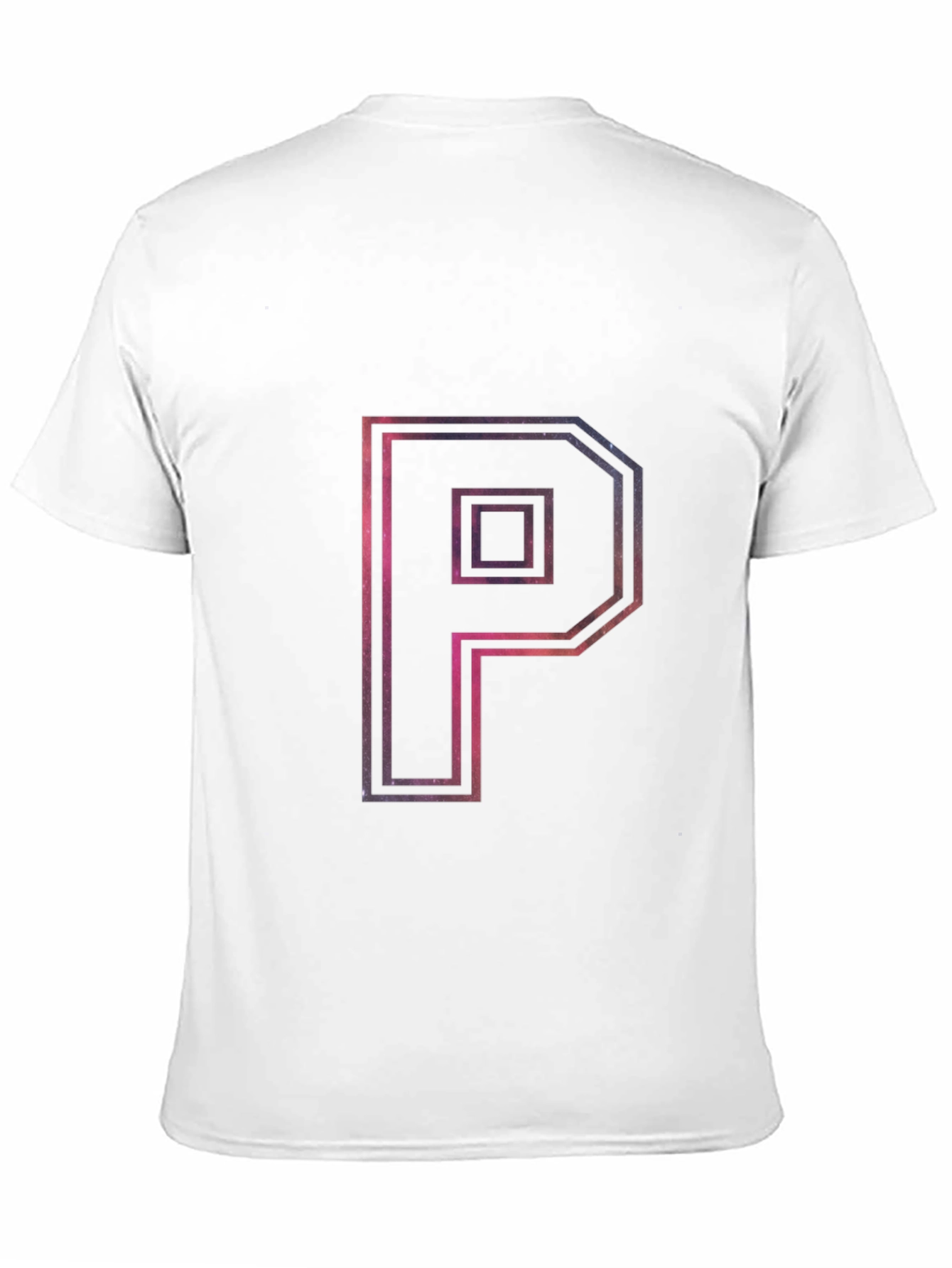 Galaxy P Graphic Tee - Modern Black T-Shirt