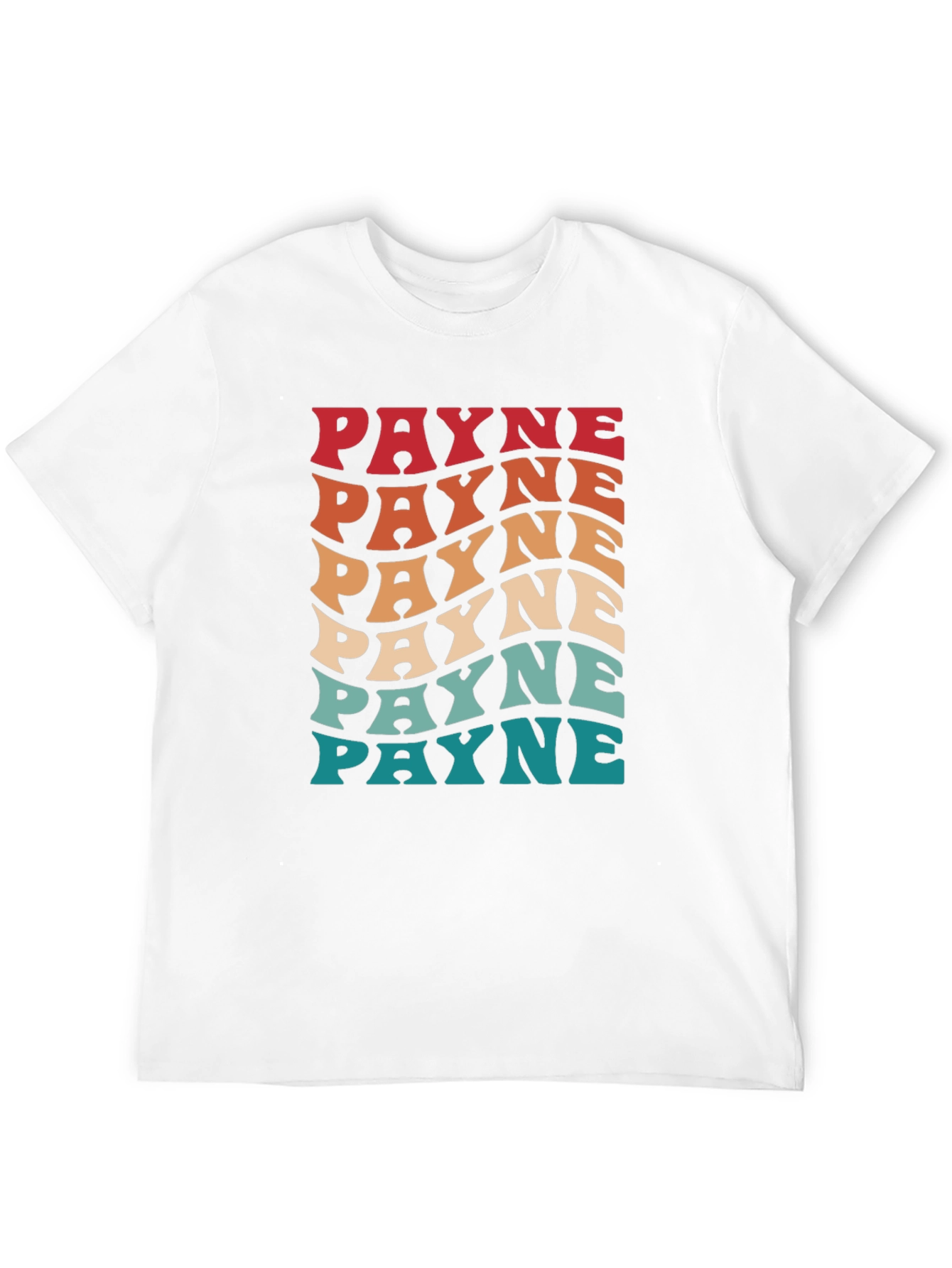 Retro Payne Graphic Tee - Black Cotton T-Shirt