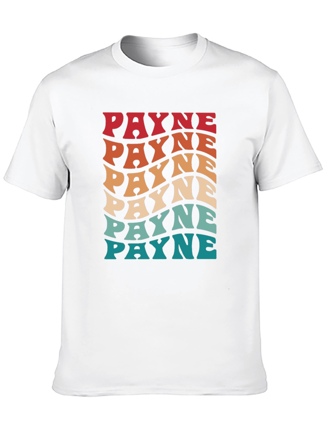 Retro Payne Graphic Tee - Black Cotton T-Shirt