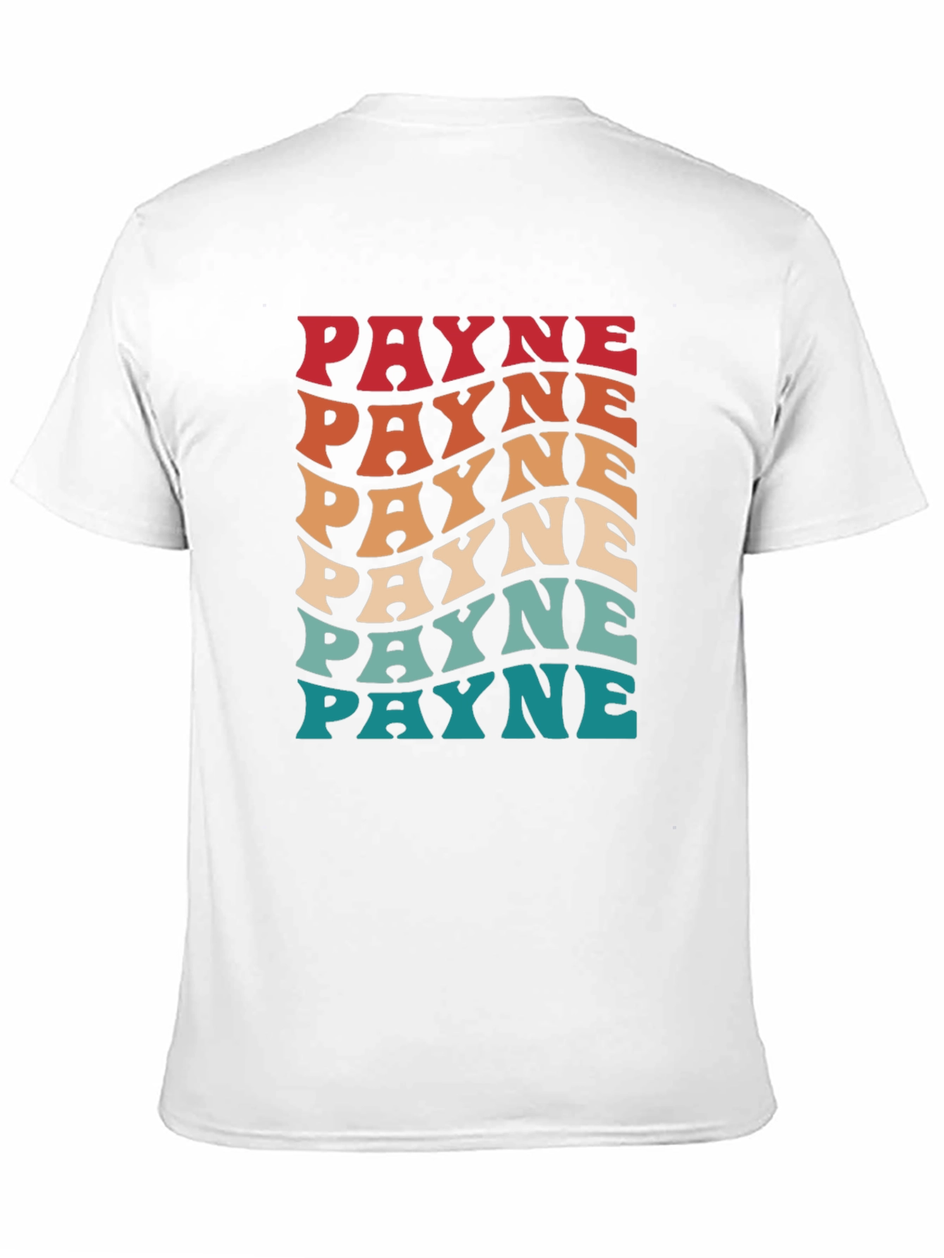 Retro Payne Graphic Tee - Black Cotton T-Shirt