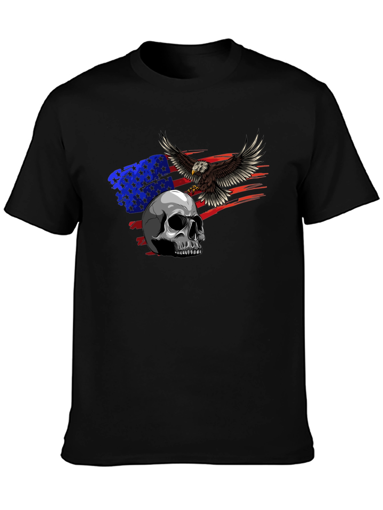 American Eagle Skull Graphic T-Shirt