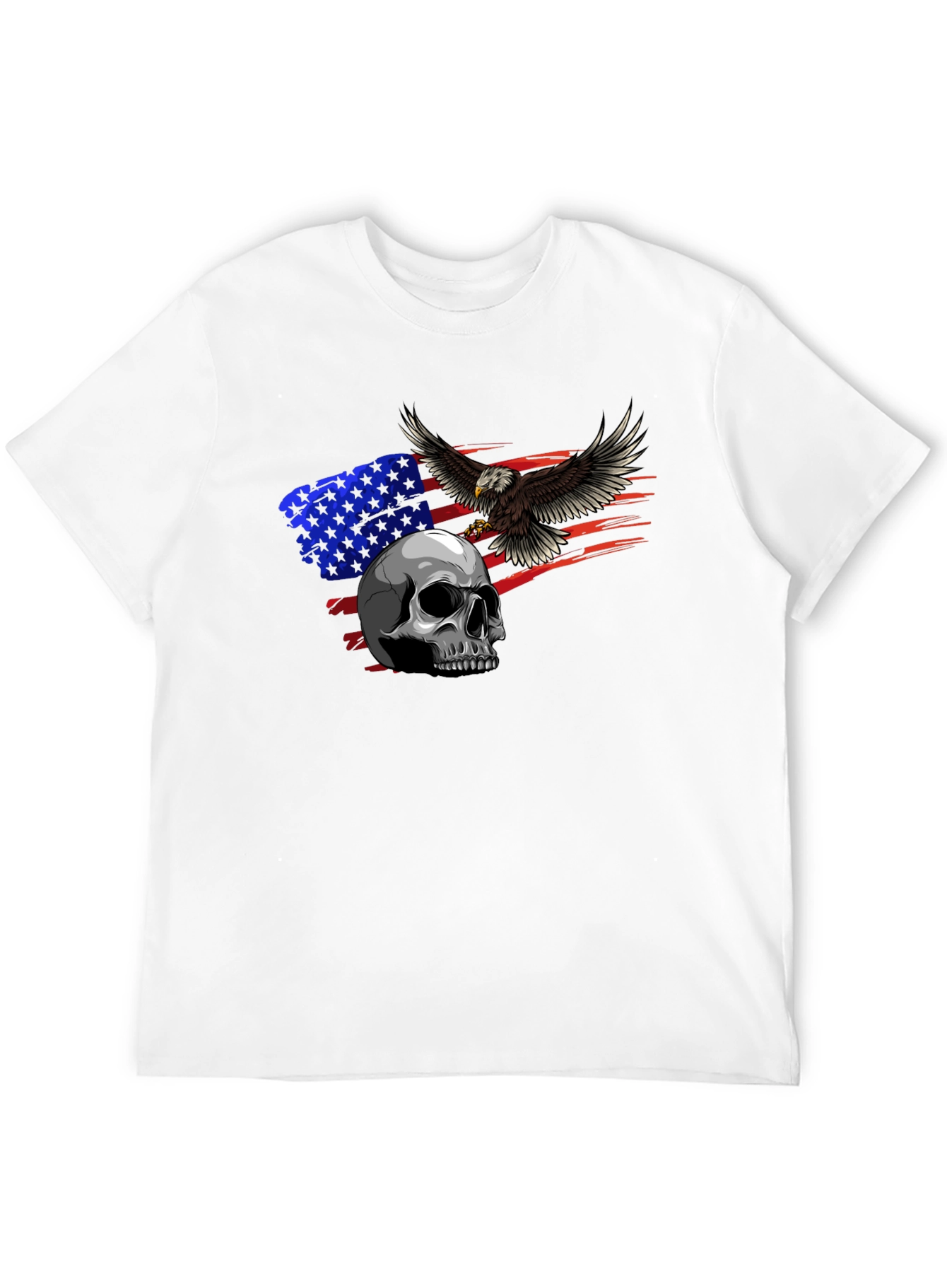 American Eagle Skull Graphic T-Shirt