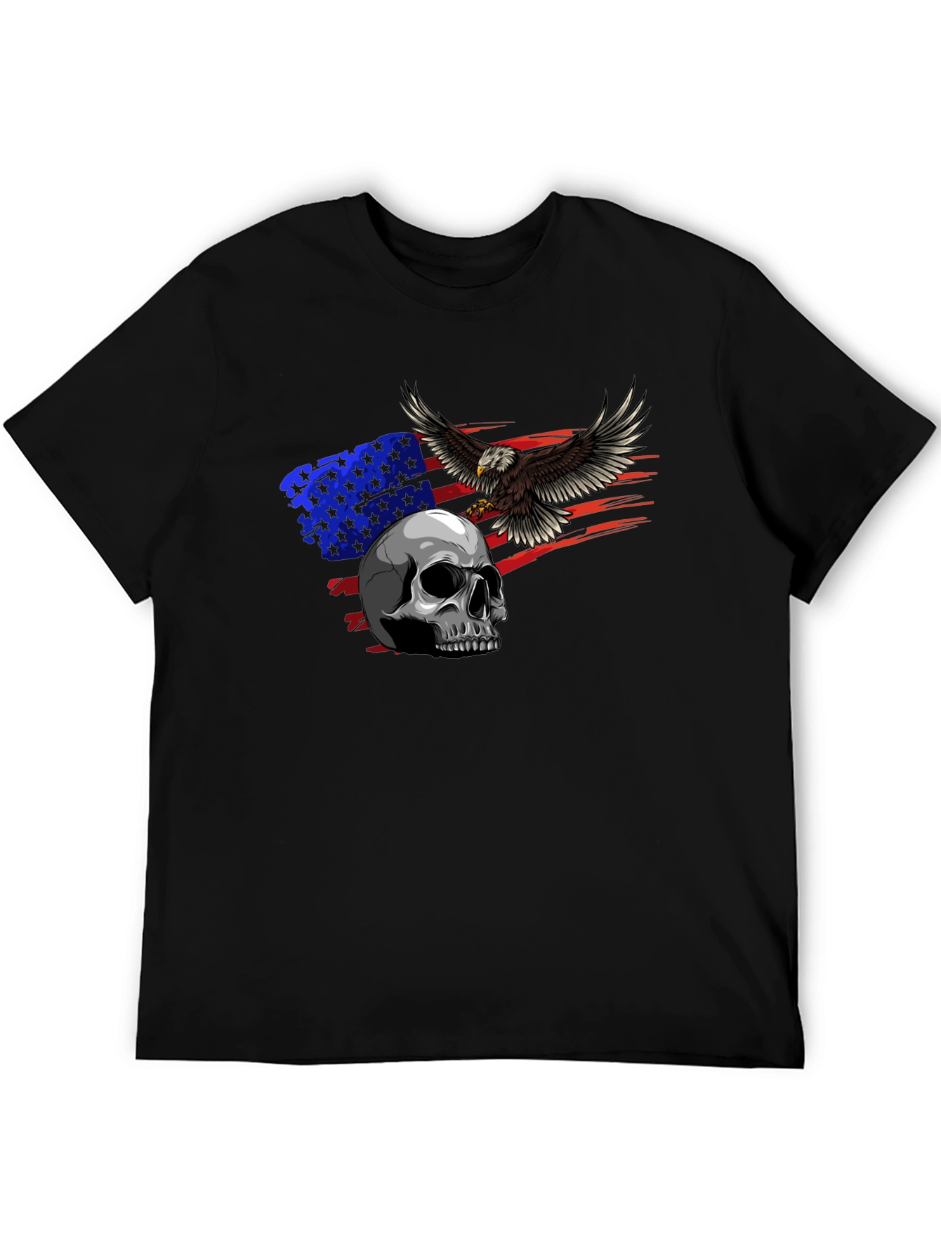 American Eagle Skull Graphic T-Shirt