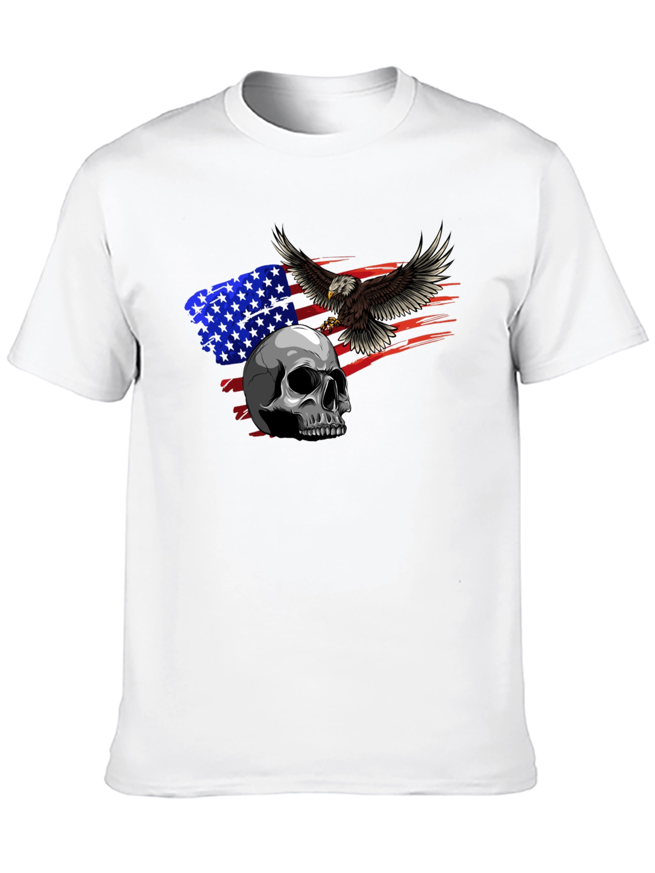 American Eagle Skull Graphic T-Shirt