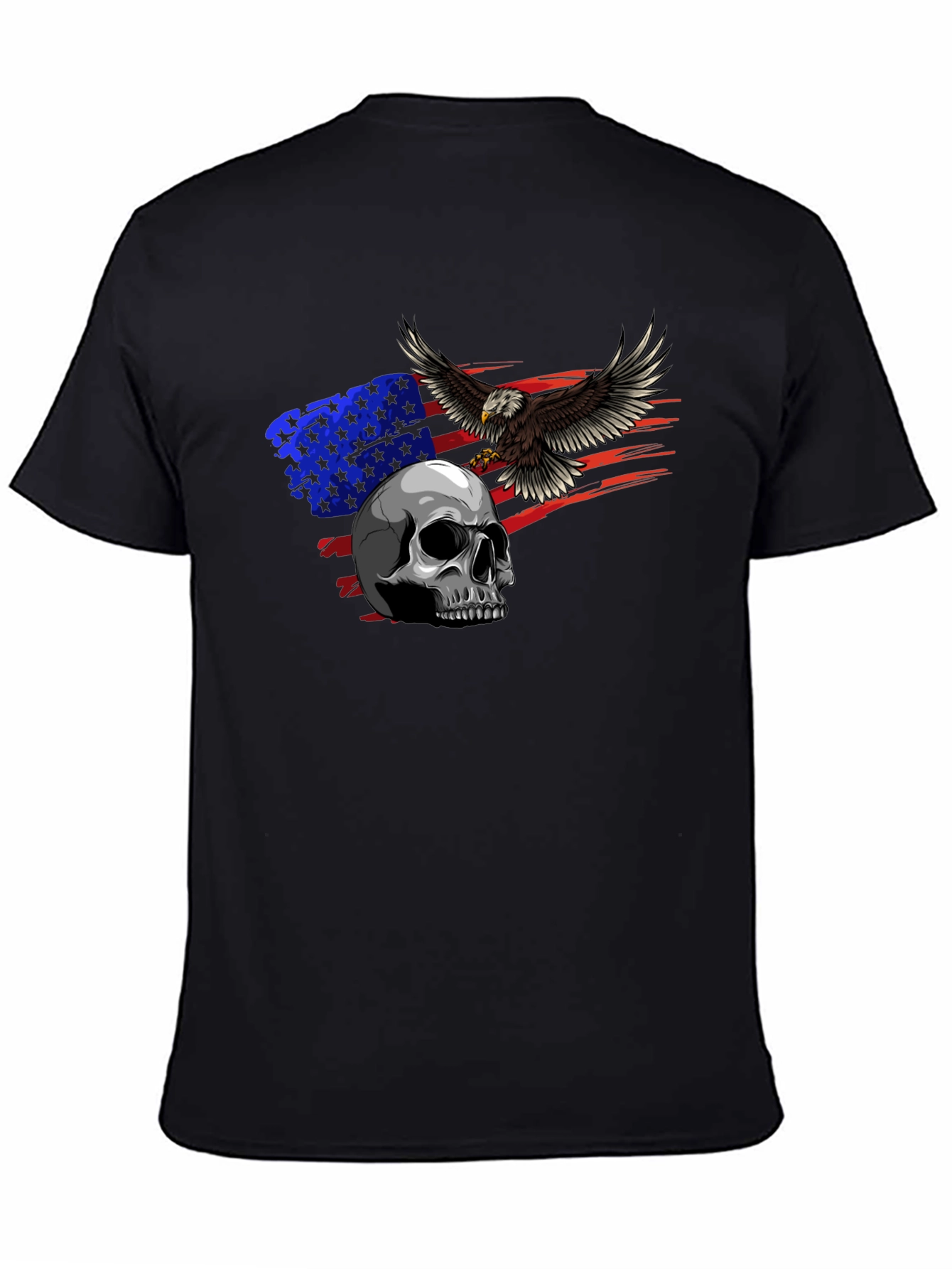 American Eagle Skull Graphic T-Shirt