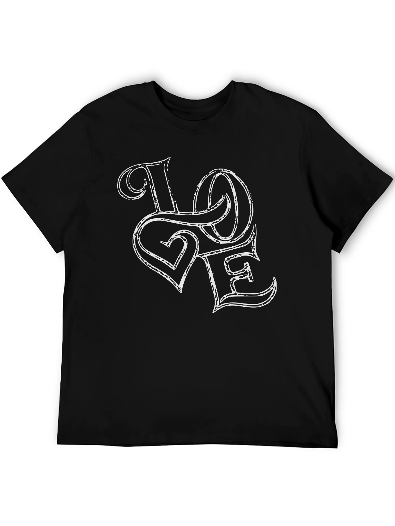 Love Graphic Black T-Shirt