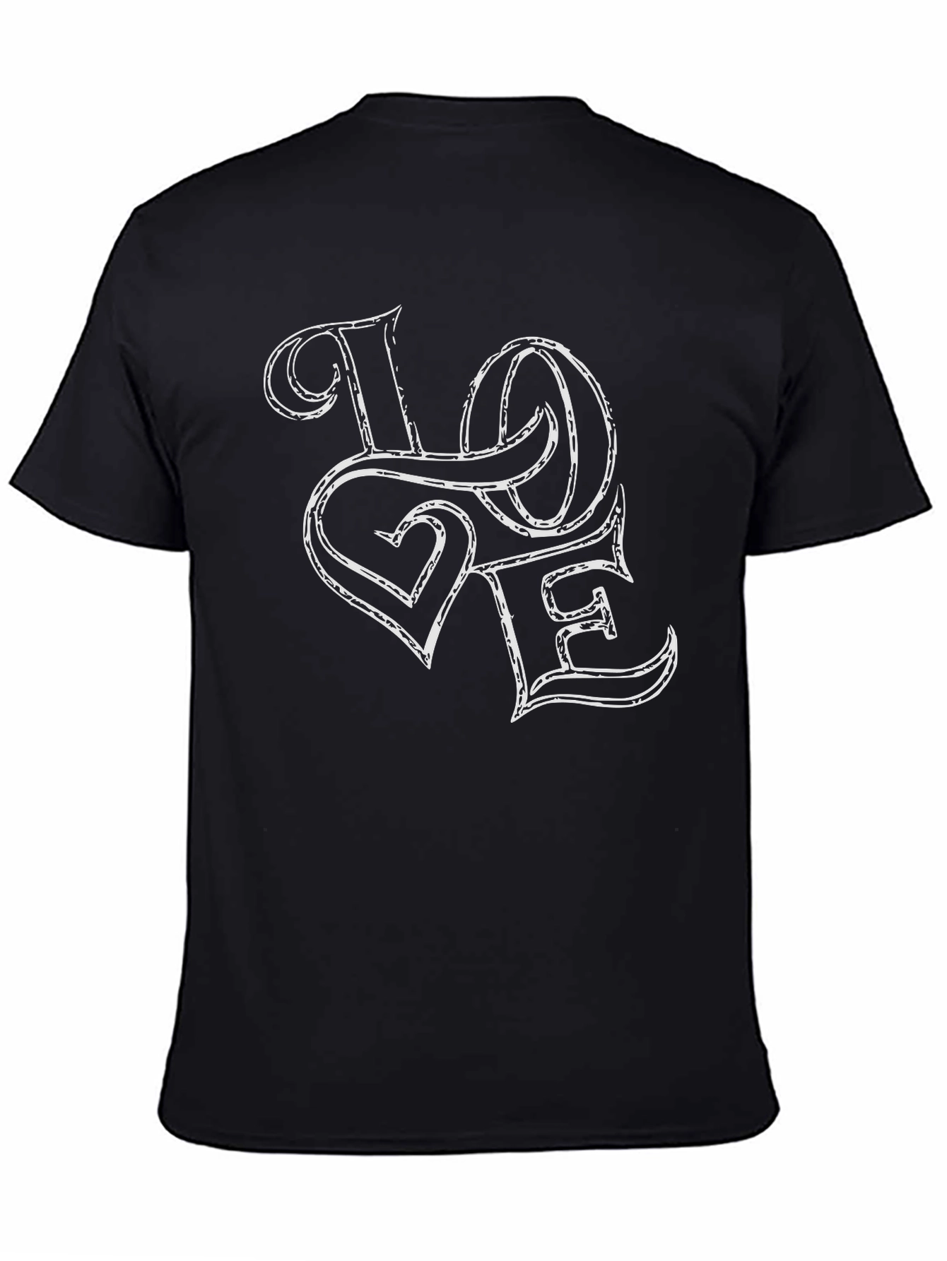 Love Graphic Black T-Shirt