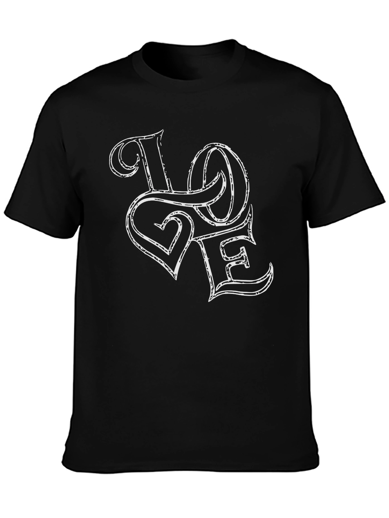 Love Graphic Black T-Shirt