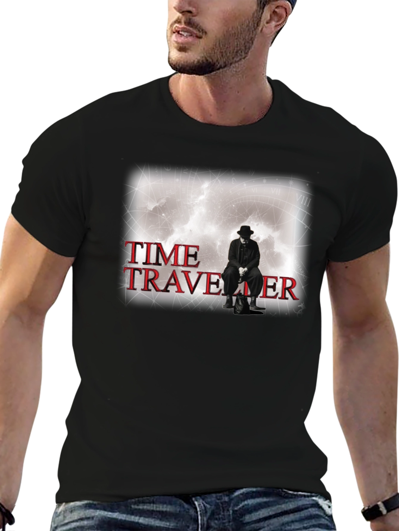 Time Traveler Graphic T-Shirt - Unique Design