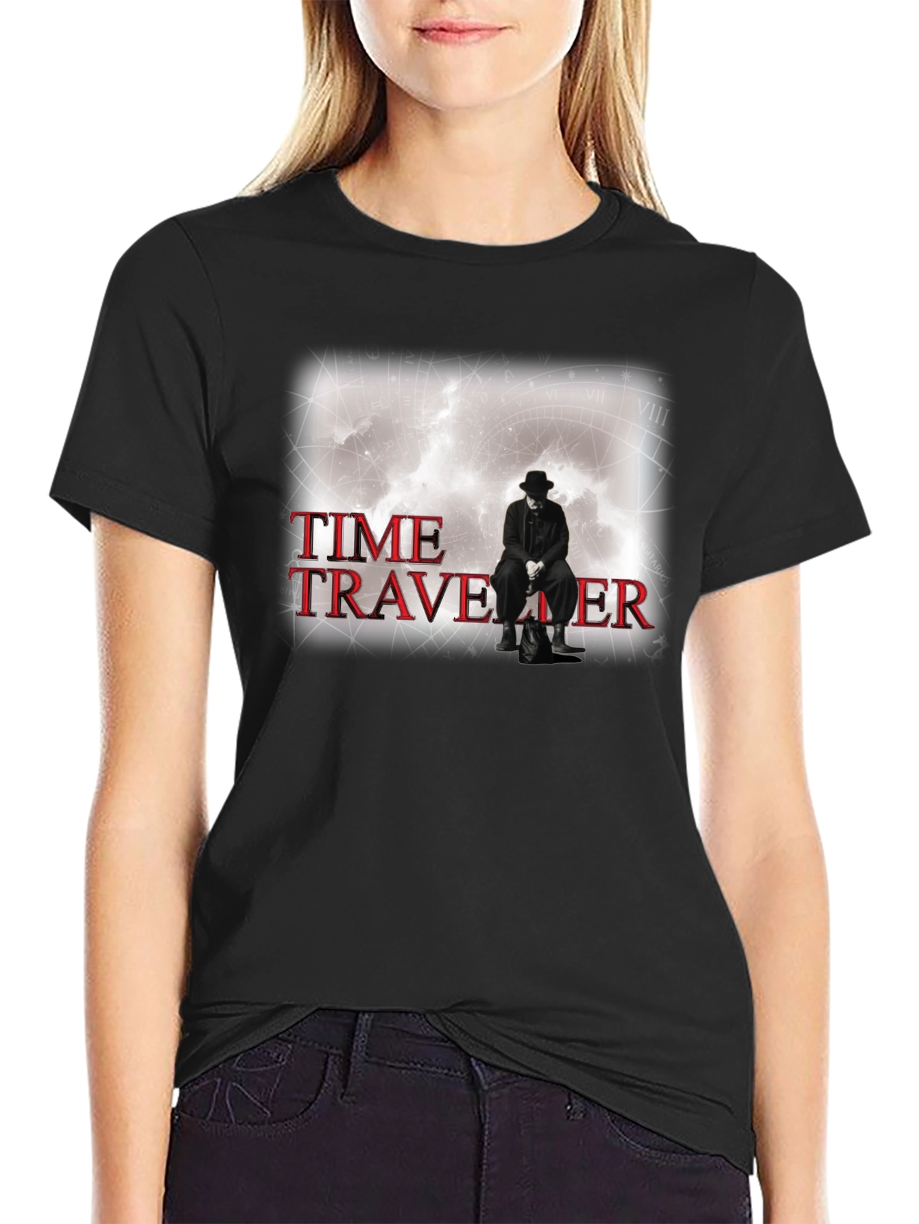 Time Traveler Graphic T-Shirt - Unique Design