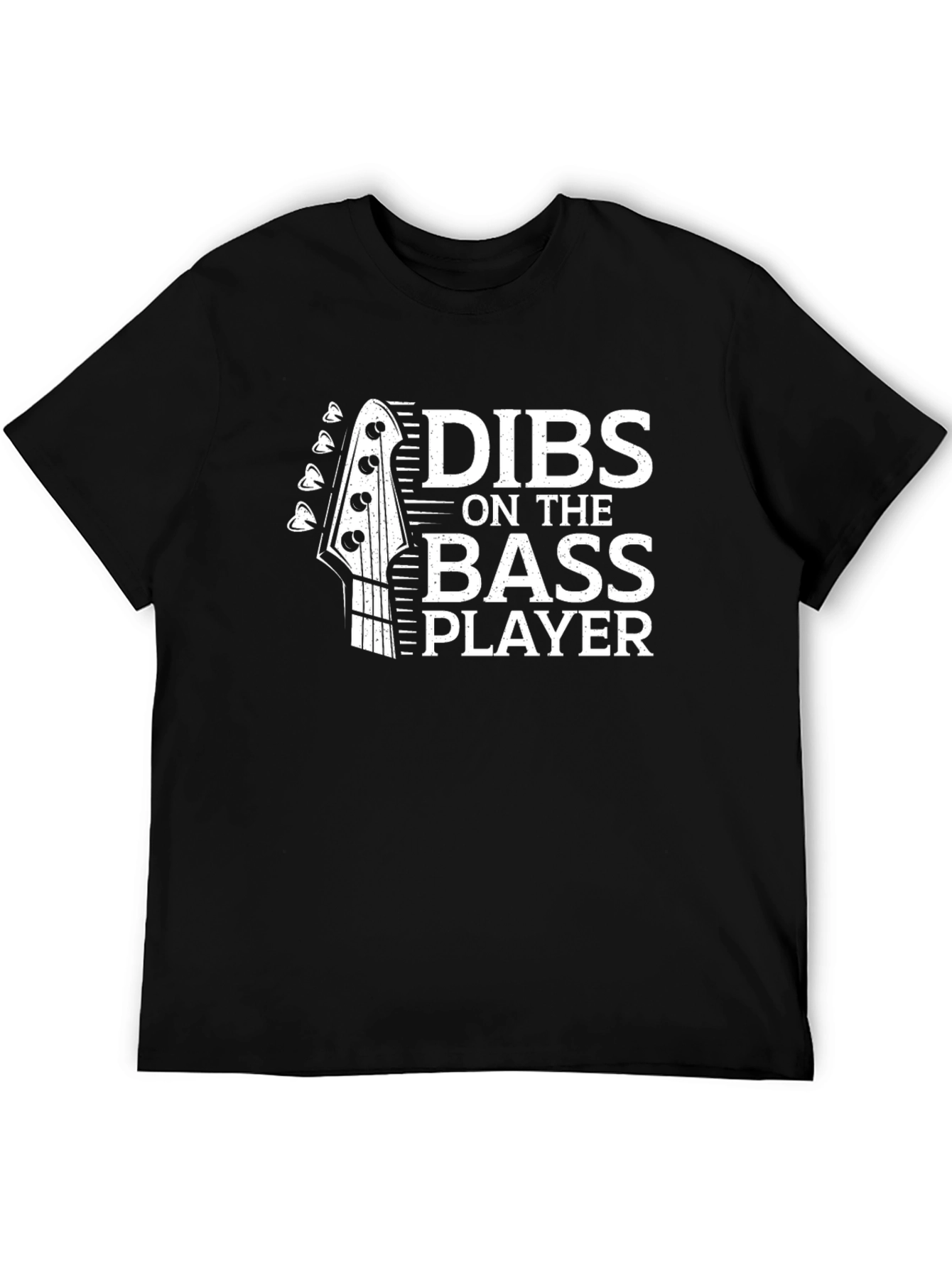 Dibs On The Bass Player Graphic T-Shirt