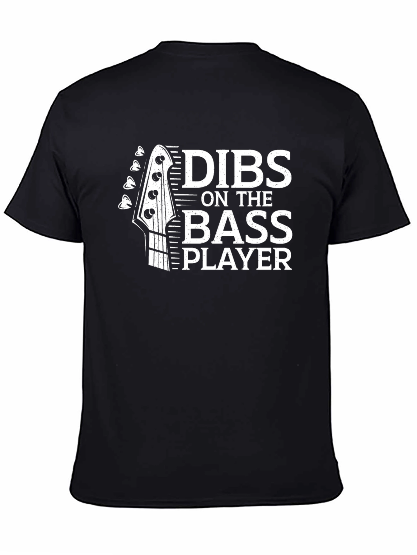 Dibs On The Bass Player Graphic T-Shirt