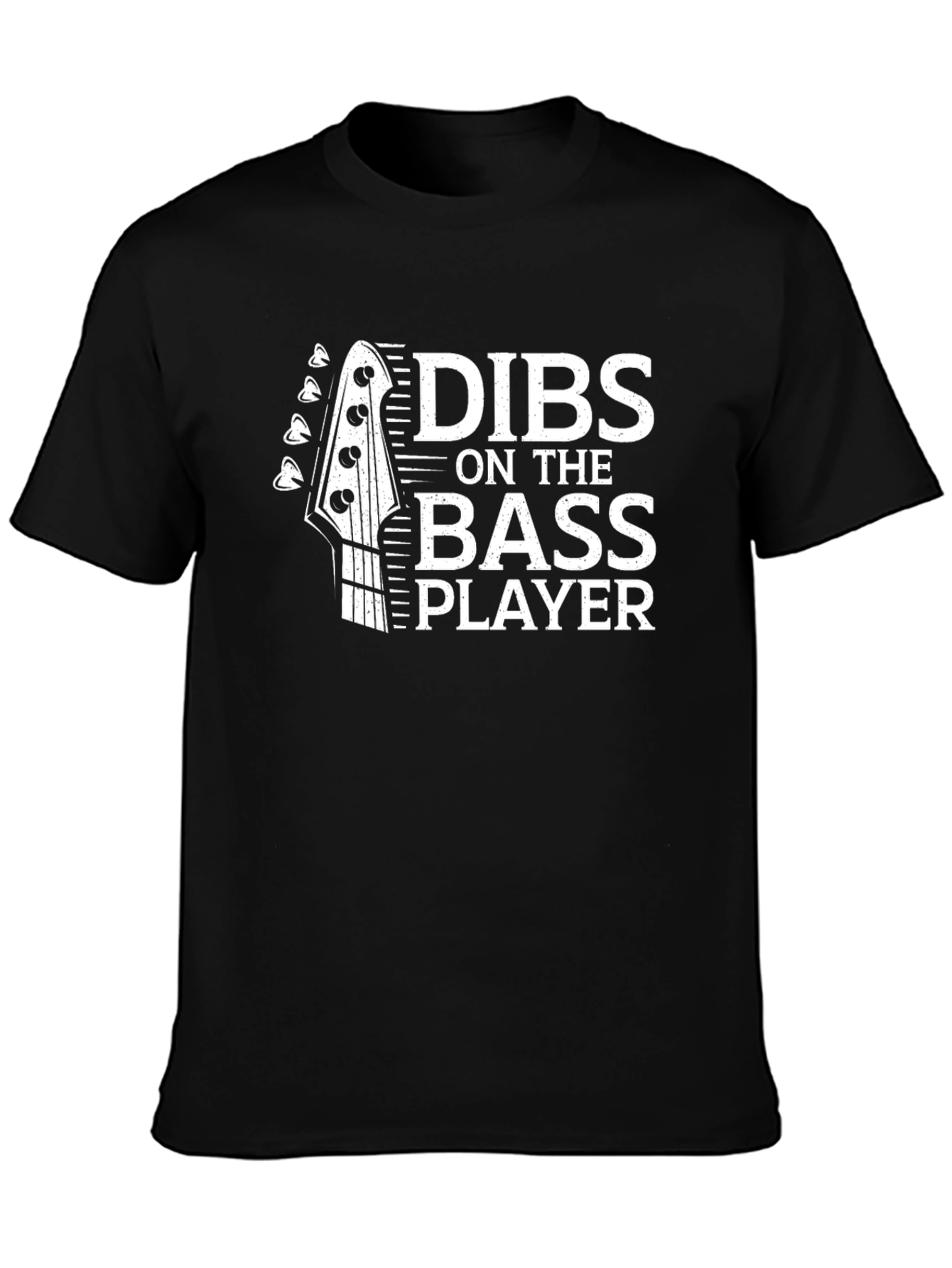 Dibs On The Bass Player Graphic T-Shirt
