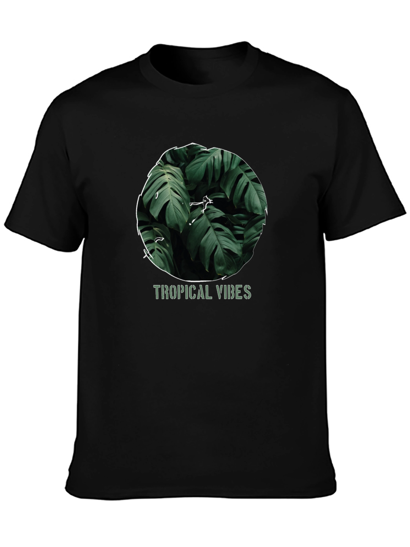 Tropical Vibes Graphic T-Shirt