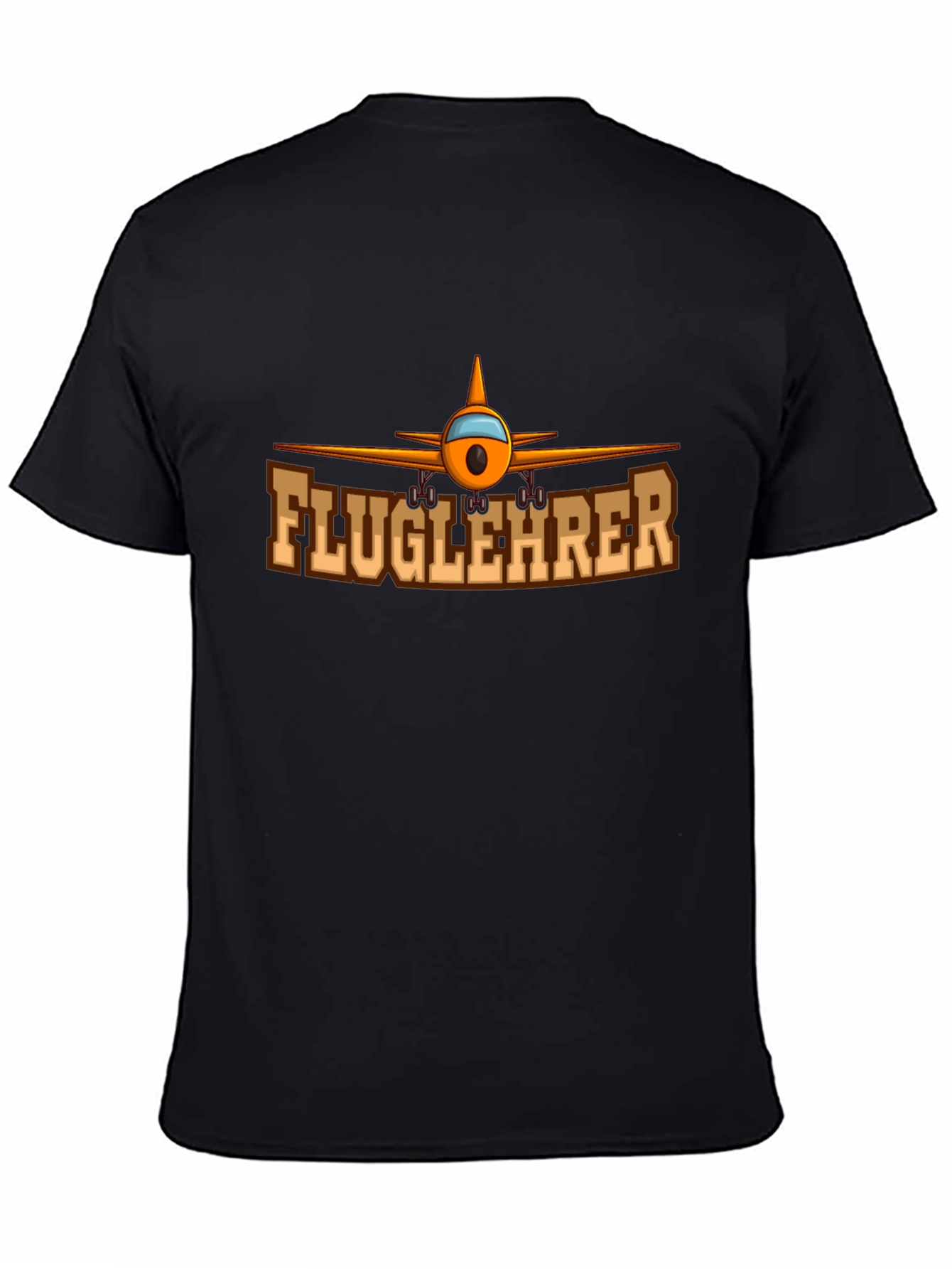 Fluglehrer Airplane T-Shirt - Aviation Instructor Tee