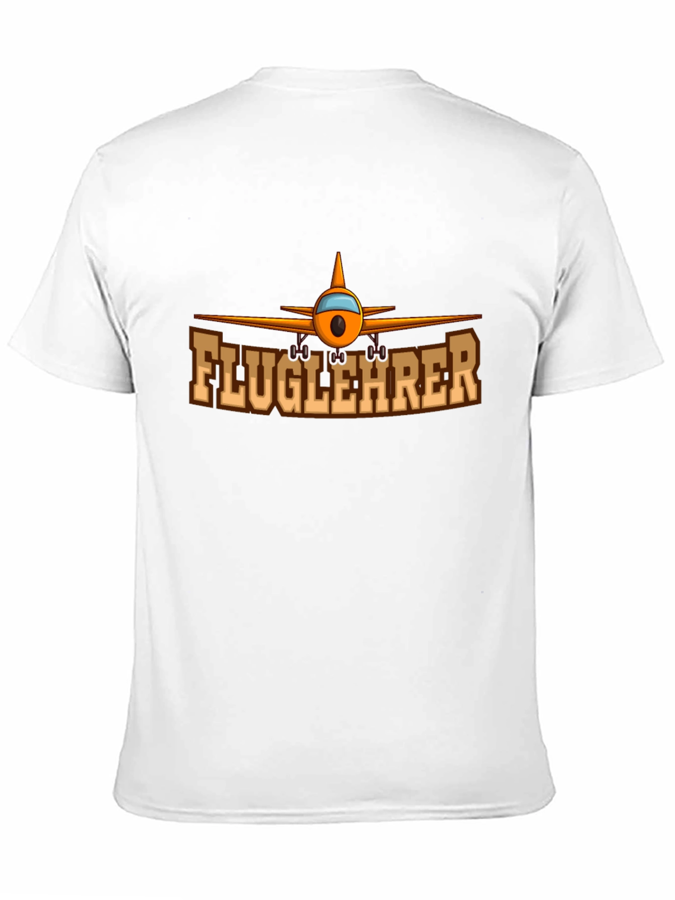 Fluglehrer Airplane T-Shirt - Aviation Instructor Tee