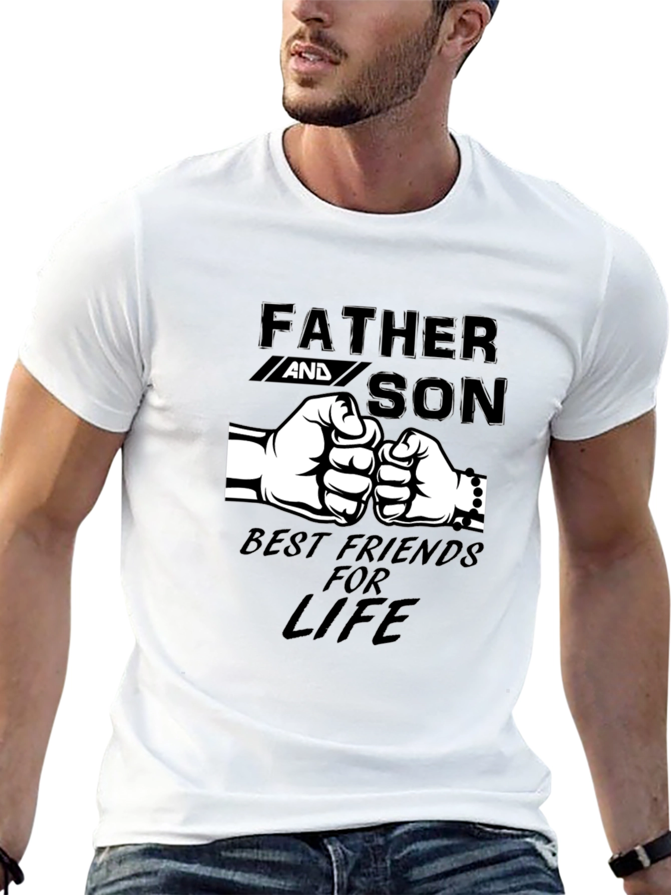 Father and Son Best Friends T-Shirt