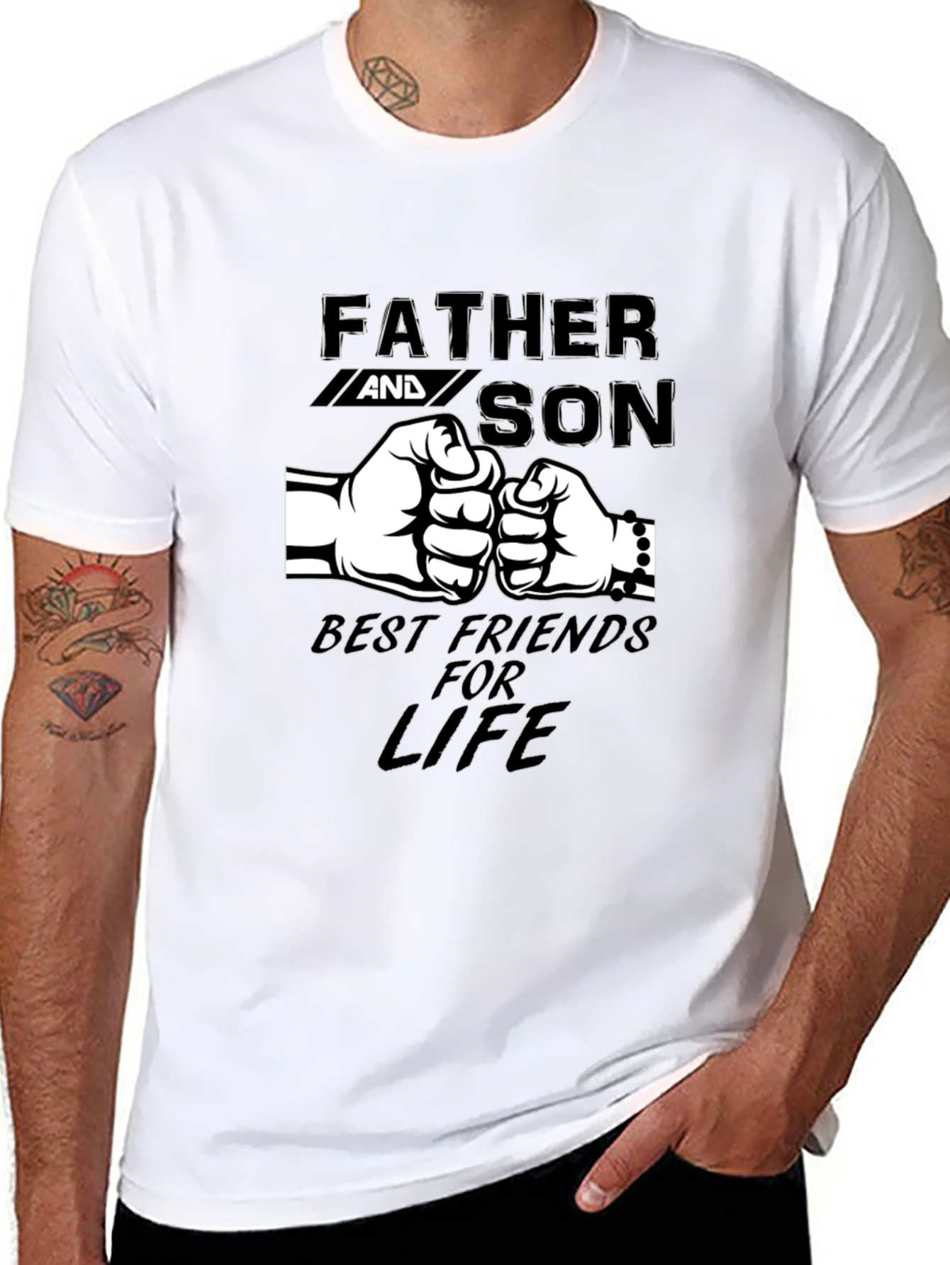 Father and Son Best Friends T-Shirt