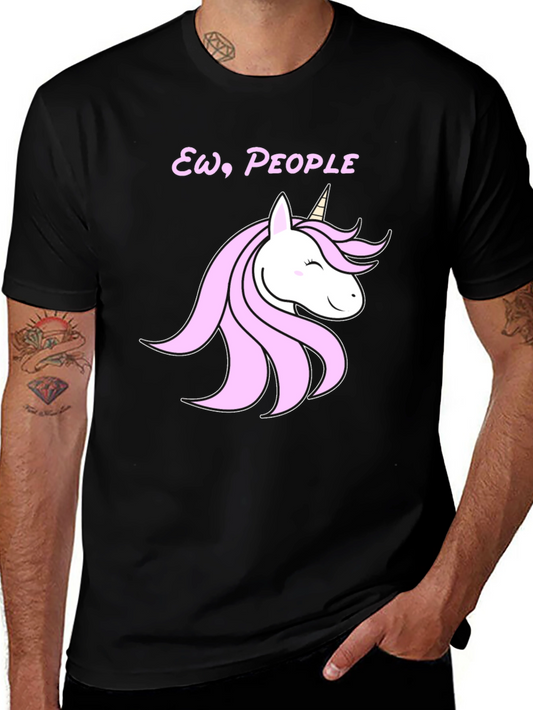 Ew People Unicorn Graphic Tee