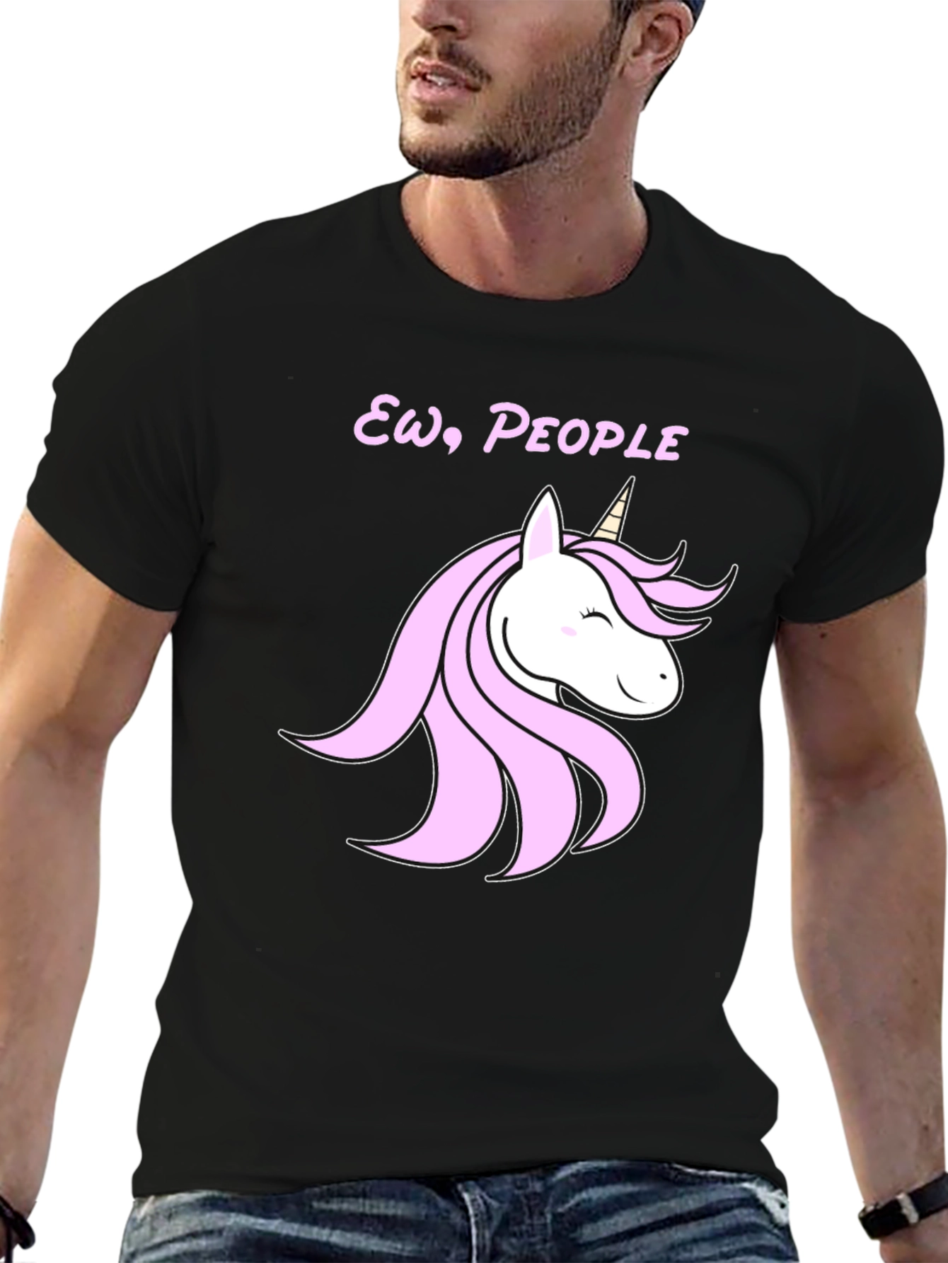 Ew People Unicorn Graphic Tee