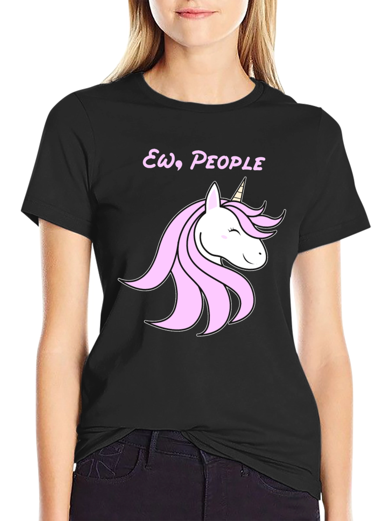 Ew People Unicorn Graphic Tee