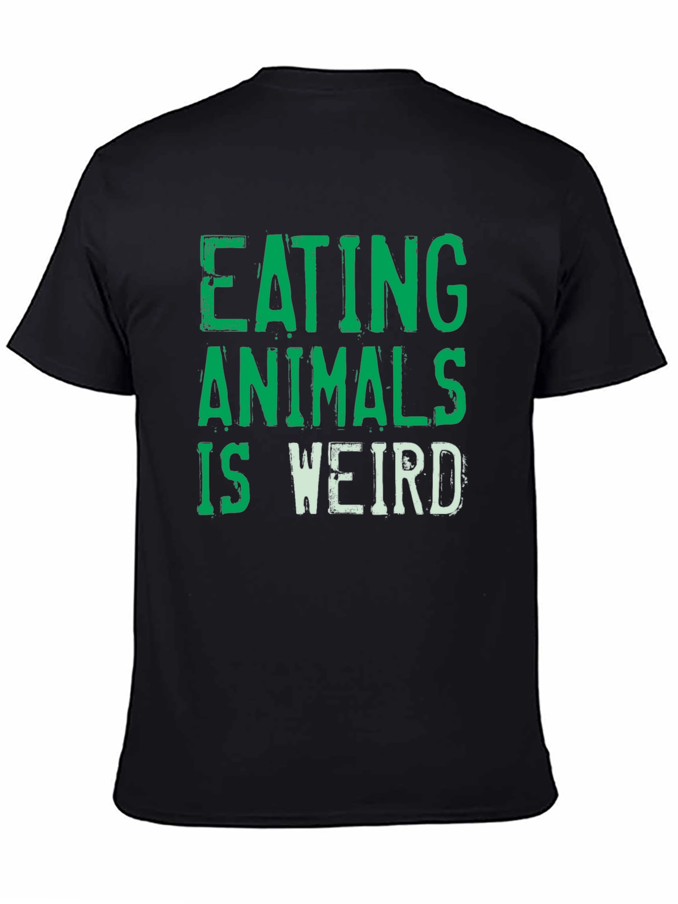 Eating Animals is Weird Graphic Tee - Vegan Shirt