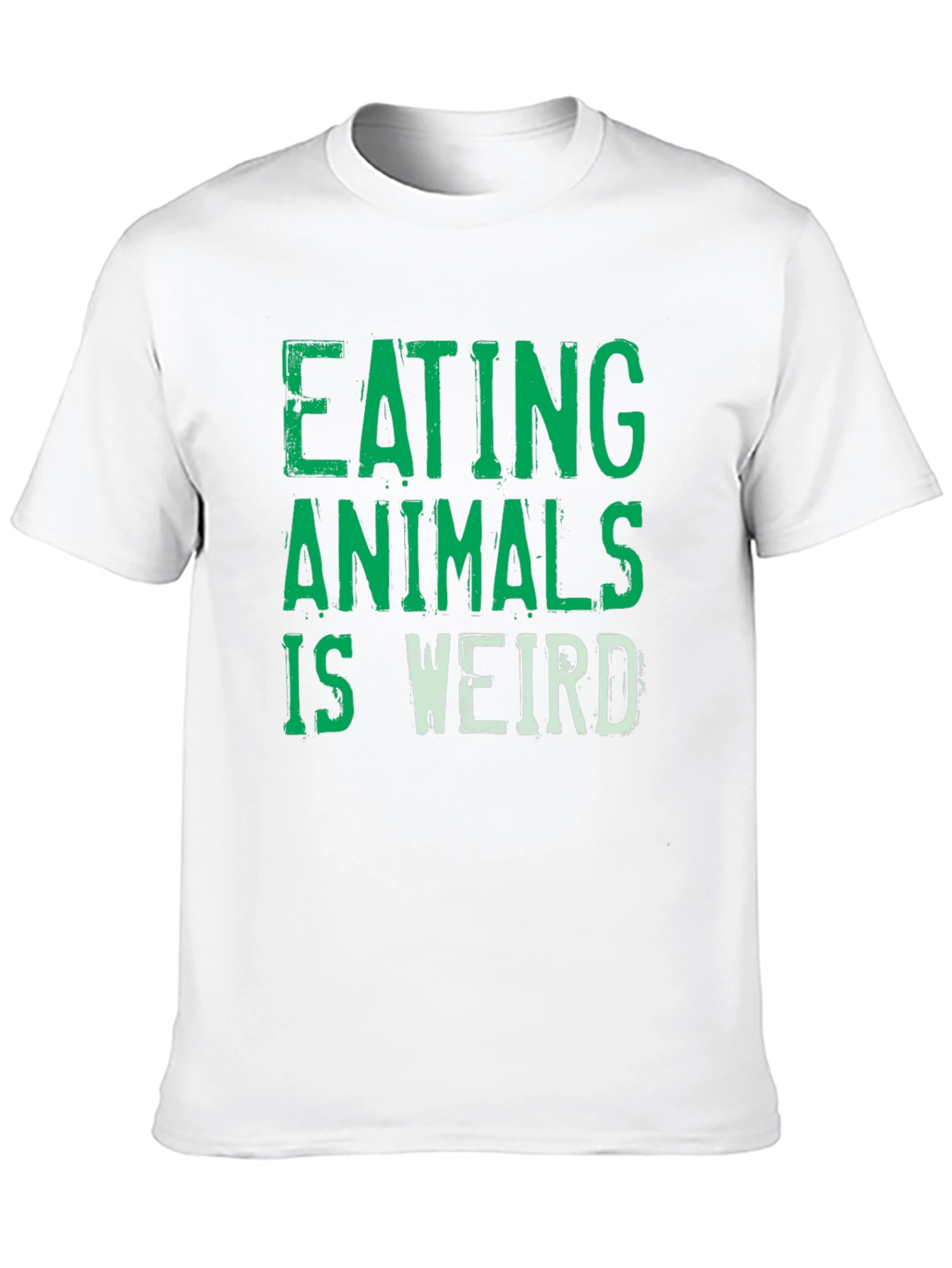 Eating Animals is Weird Graphic Tee - Vegan Shirt