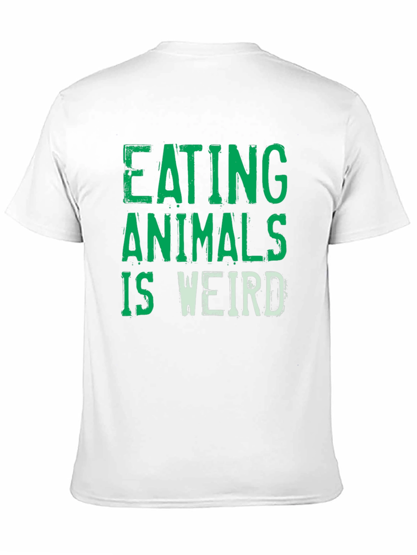 Eating Animals is Weird Graphic Tee - Vegan Shirt