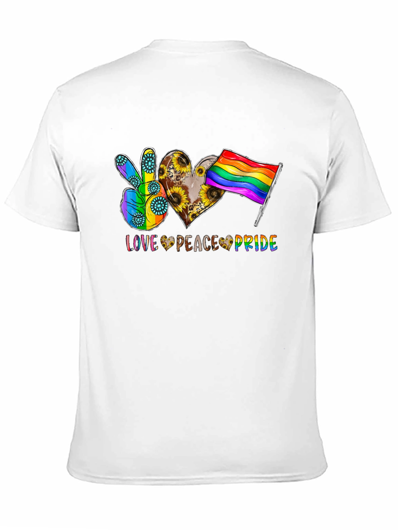 Love Peace Pride Graphic Tee