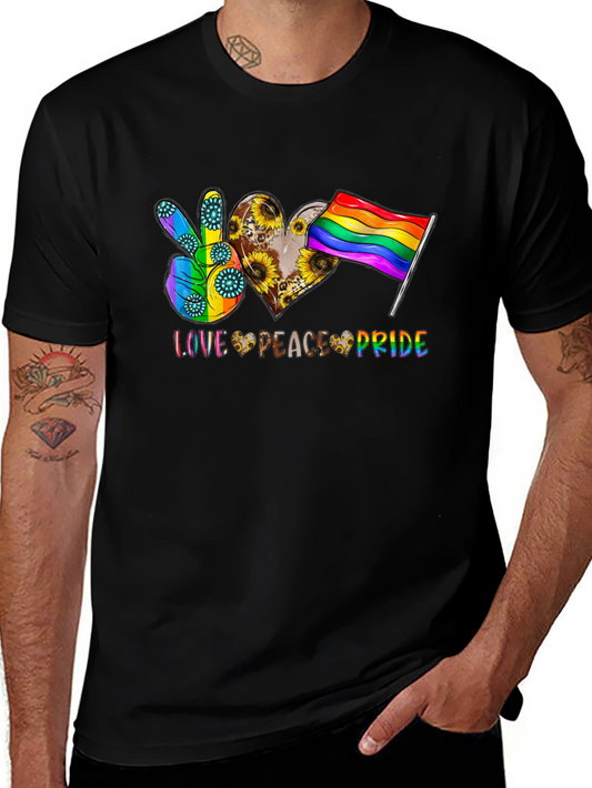 Love Peace Pride Graphic Tee