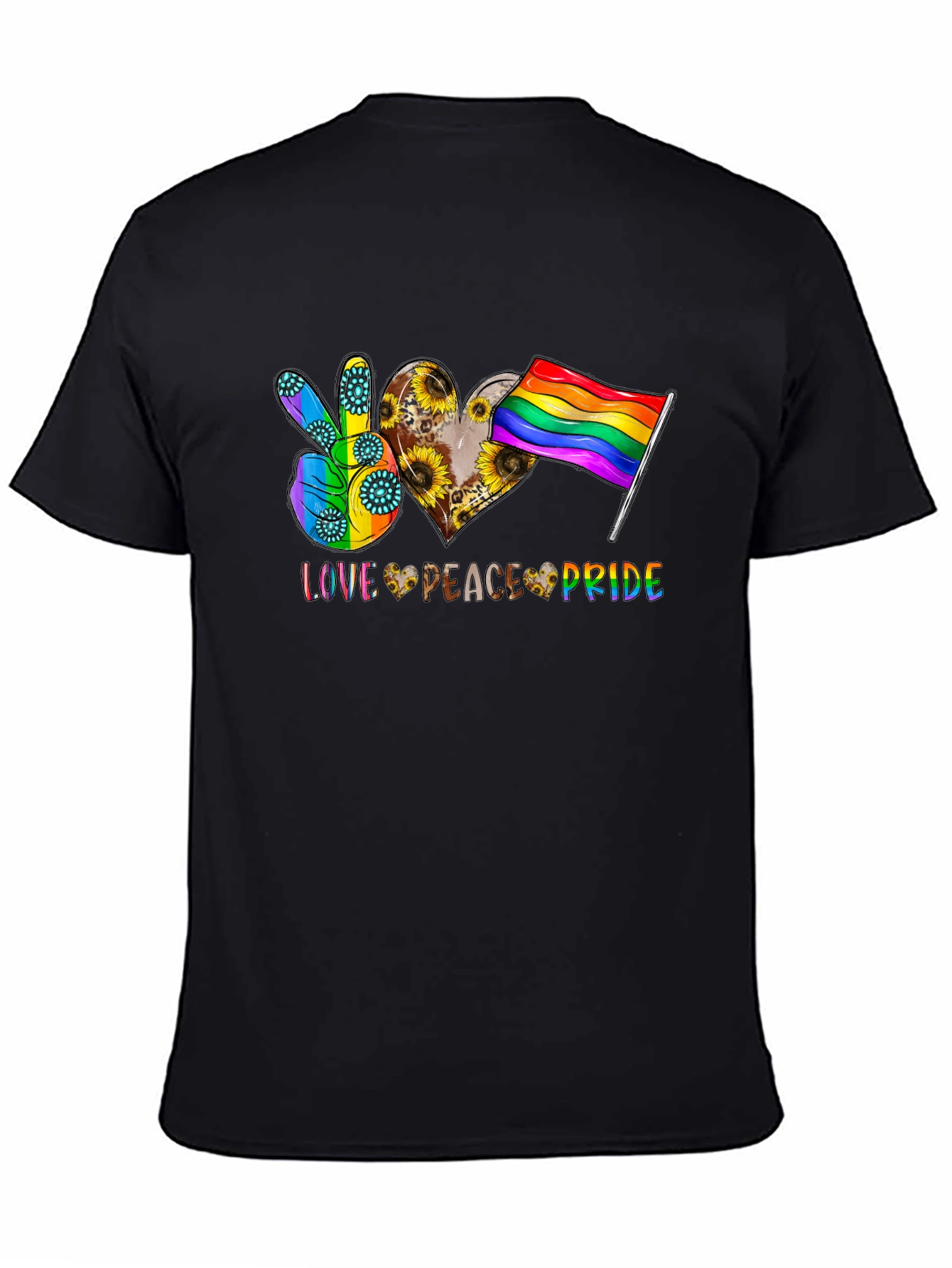 Love Peace Pride Graphic Tee