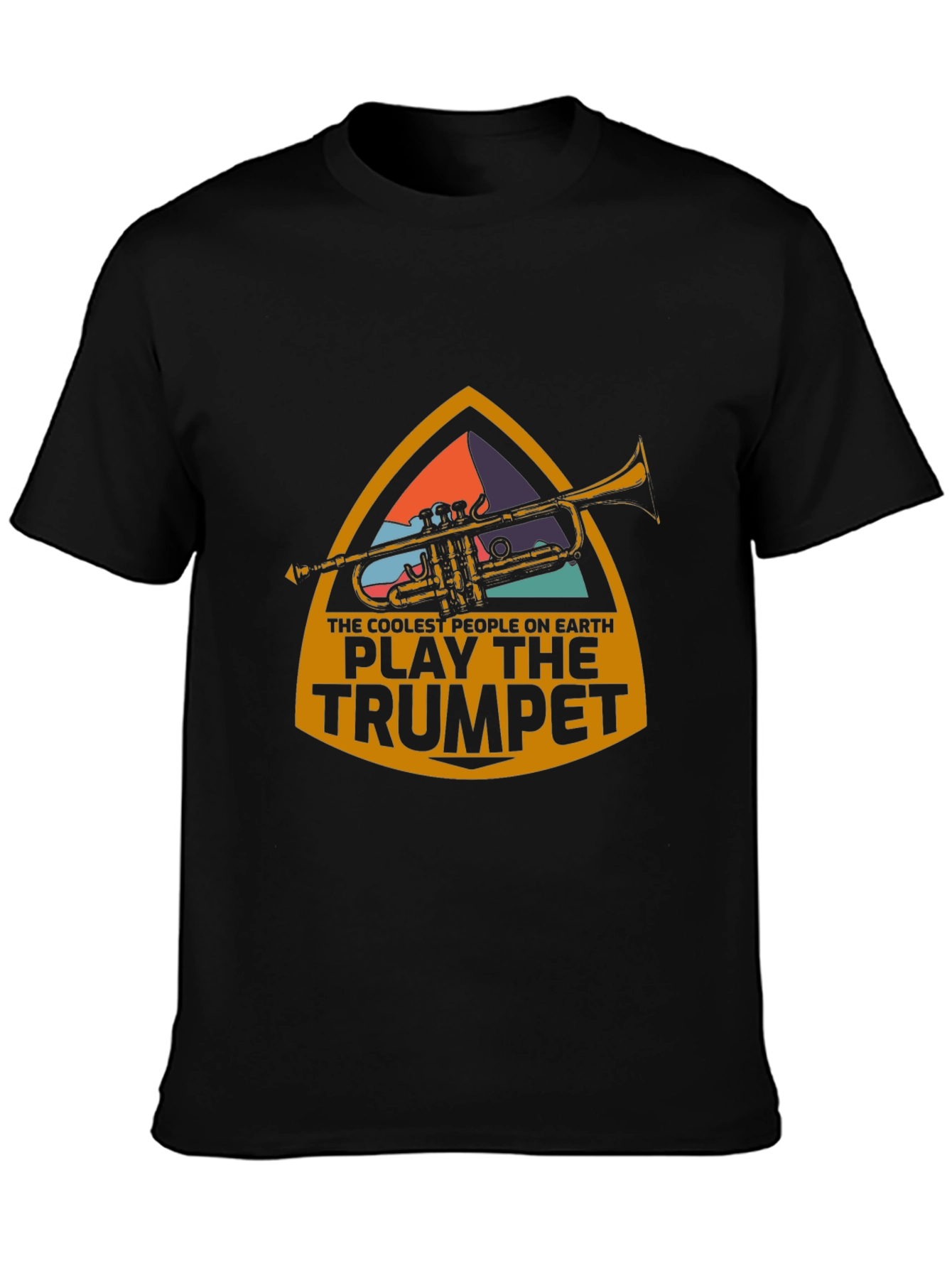 Cool Trumpet Player Graphic T-Shirt