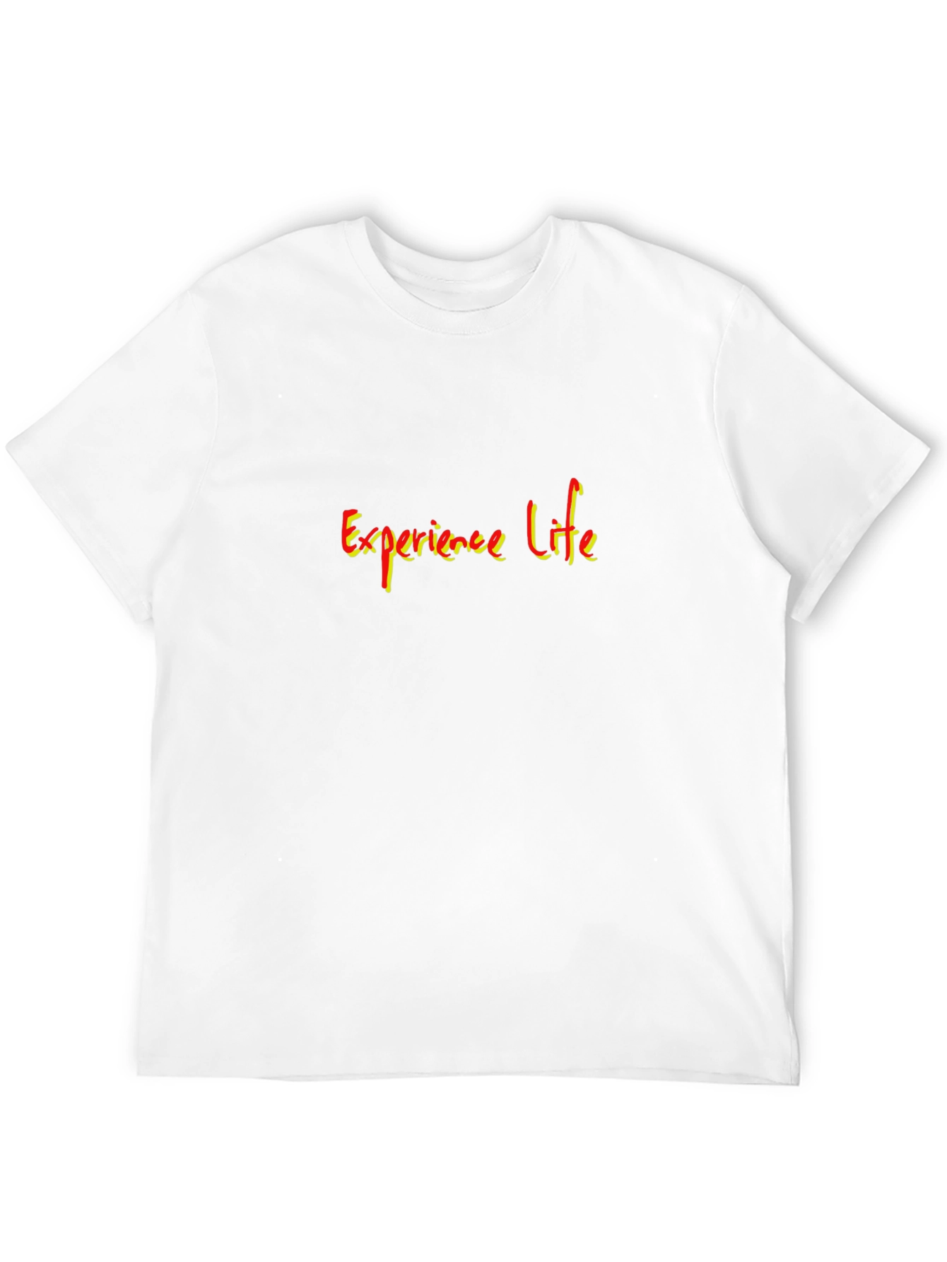 Experience Life Graphic Tee - Stylish Black T-Shirt