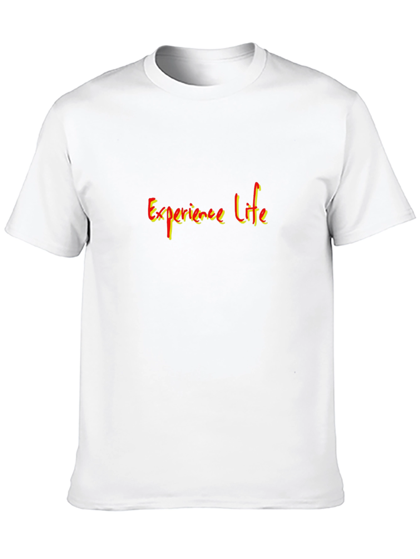 Experience Life Graphic Tee - Stylish Black T-Shirt