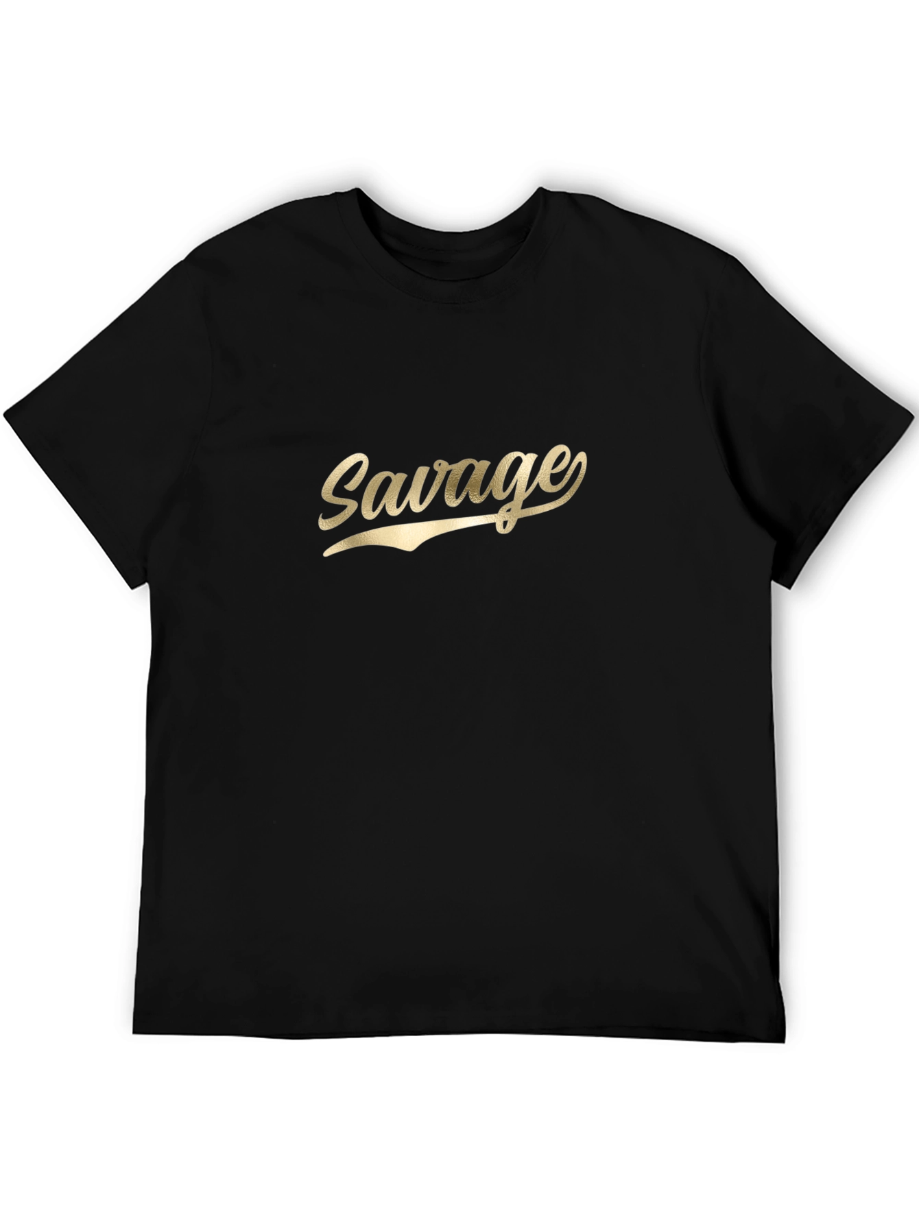 Savage Graphic Print T-Shirt - Stylish Casual Wear