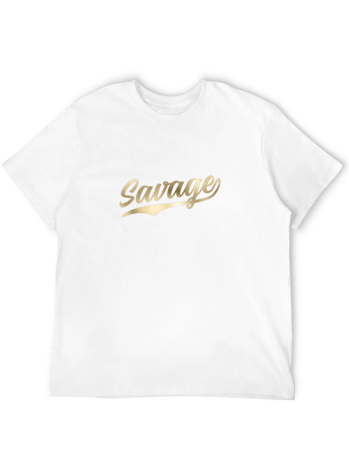 Savage Graphic Print T-Shirt - Stylish Casual Wear