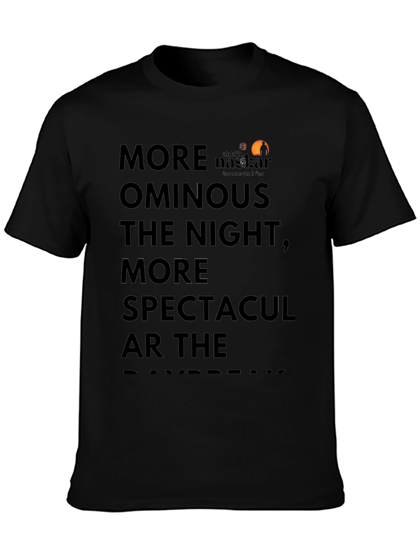 Ominous Night Spectacular Daybreak Graphic T-Shirt