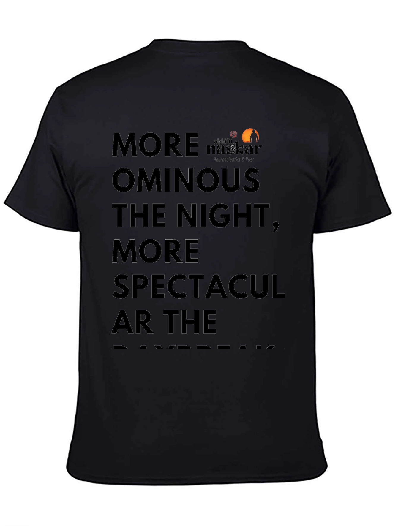 Ominous Night Spectacular Daybreak Graphic T-Shirt