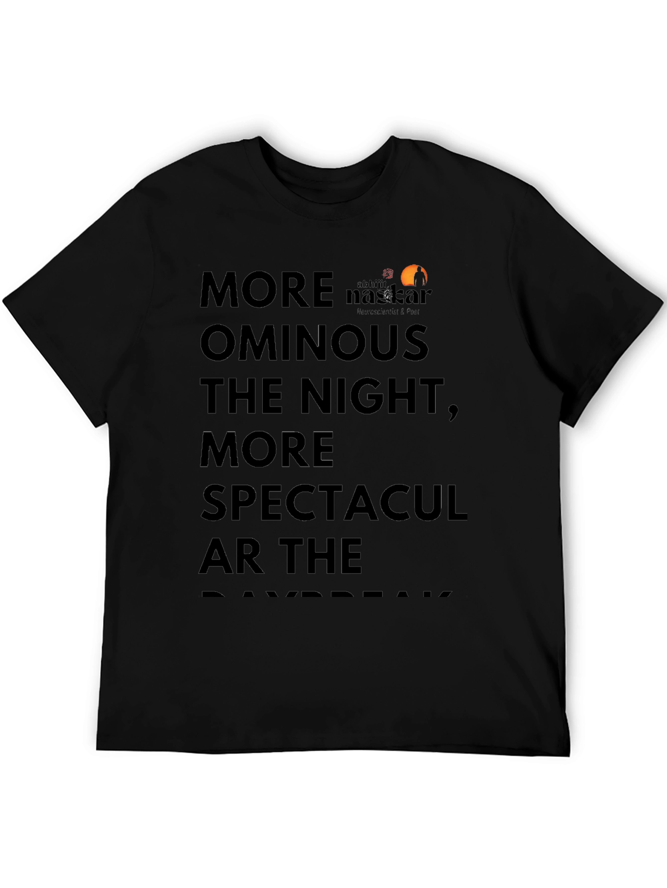 Ominous Night Spectacular Daybreak Graphic T-Shirt