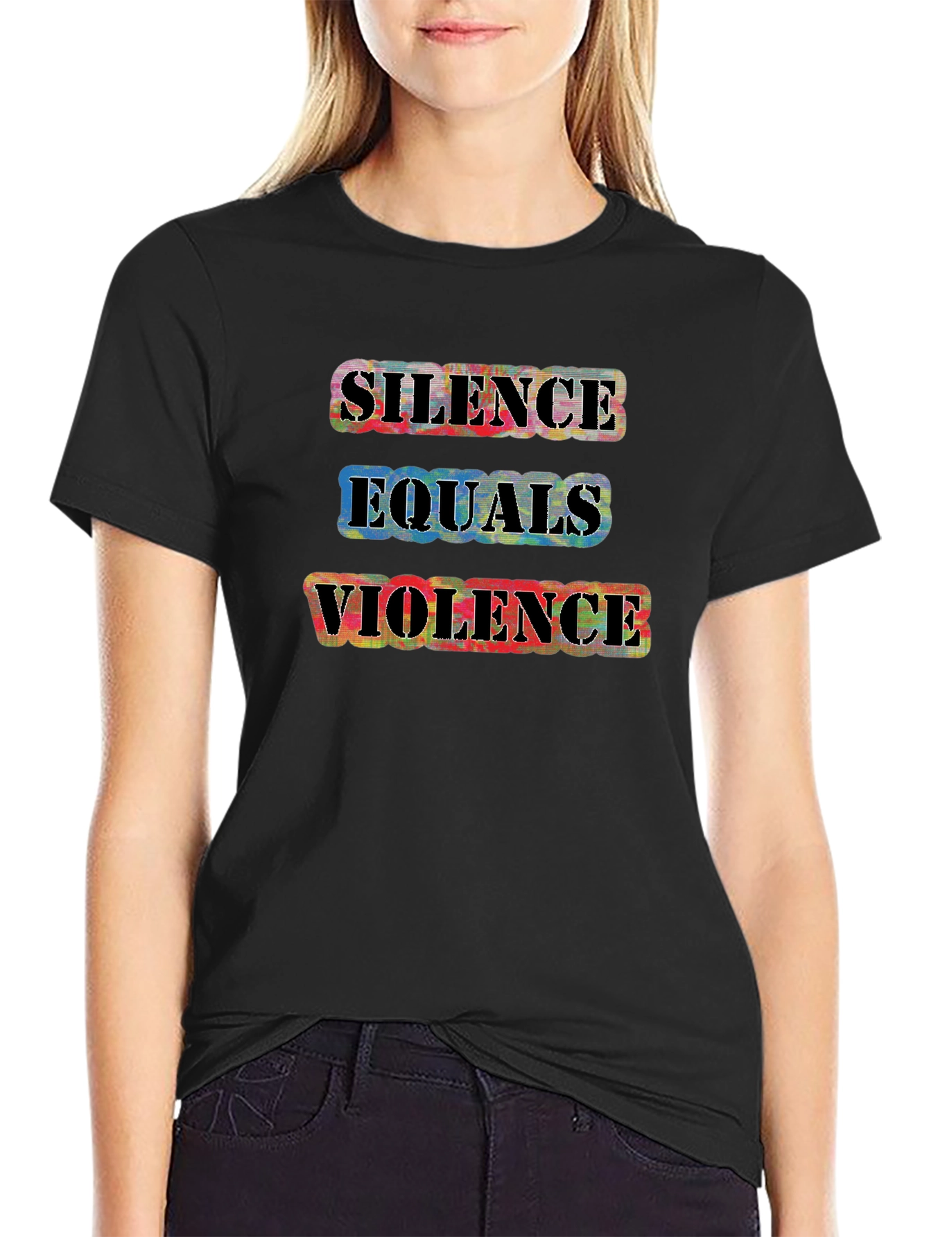 Silence Equals Violence Graphic Tee