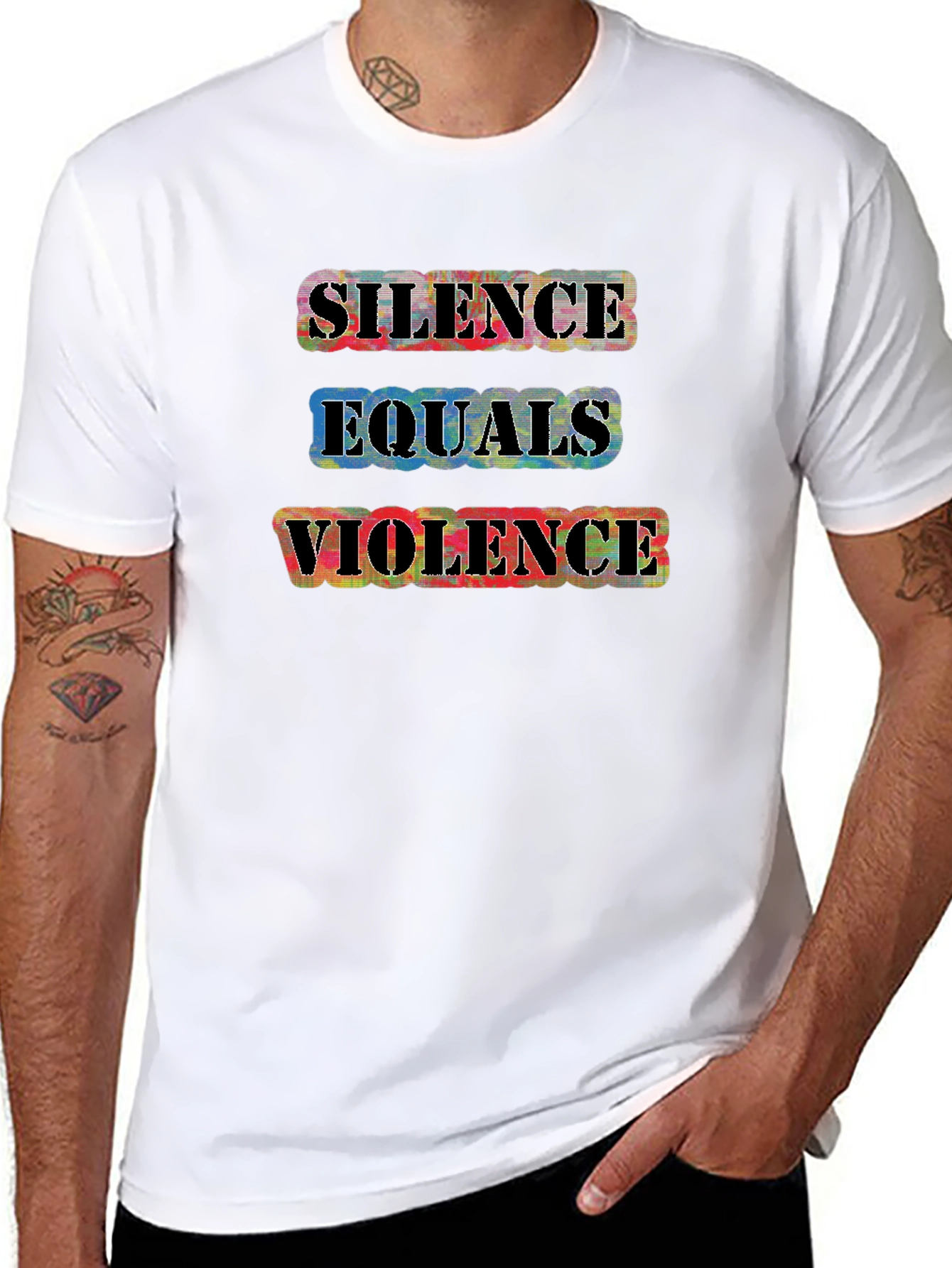 Silence Equals Violence Graphic Tee