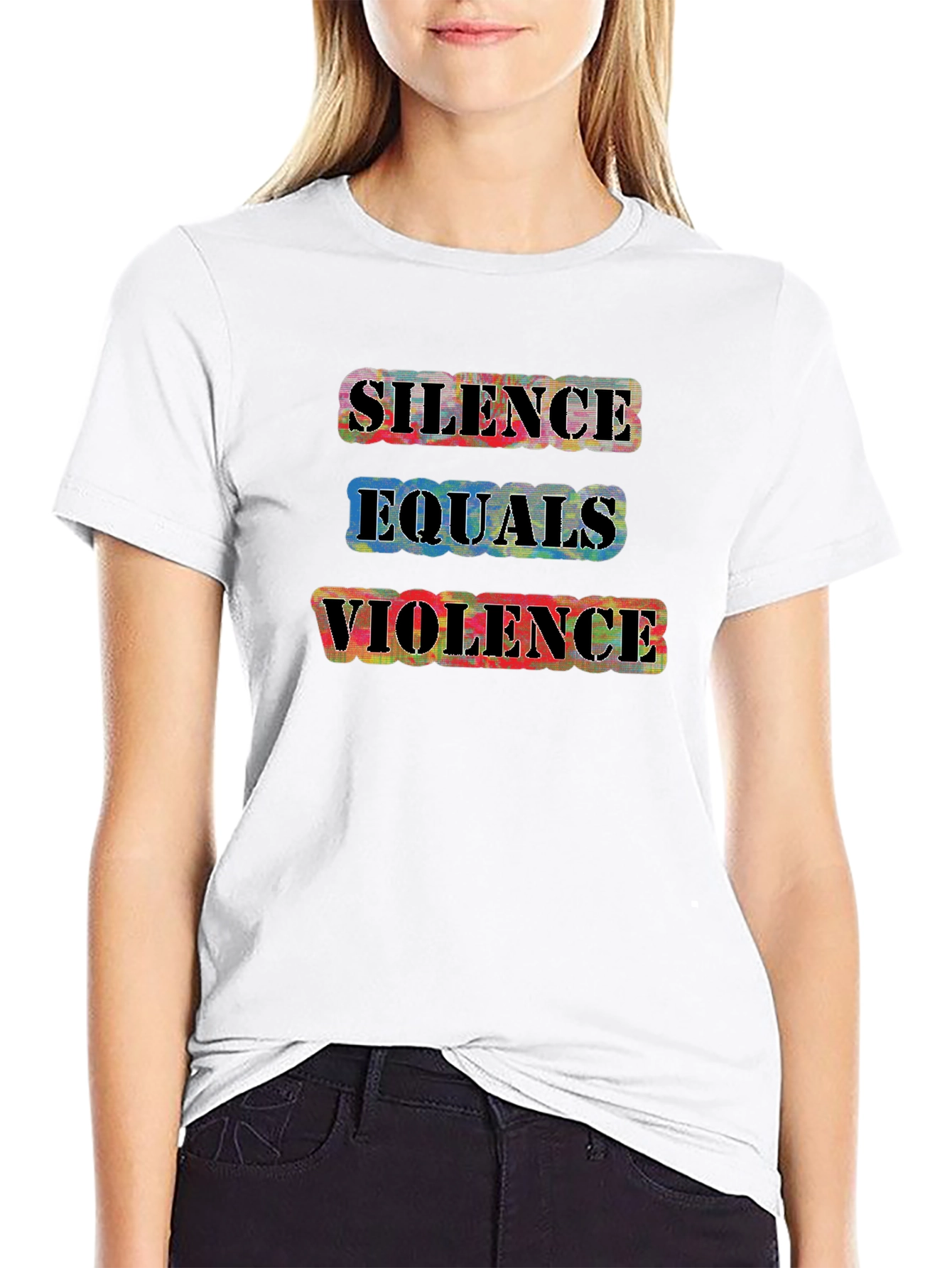 Silence Equals Violence Graphic Tee
