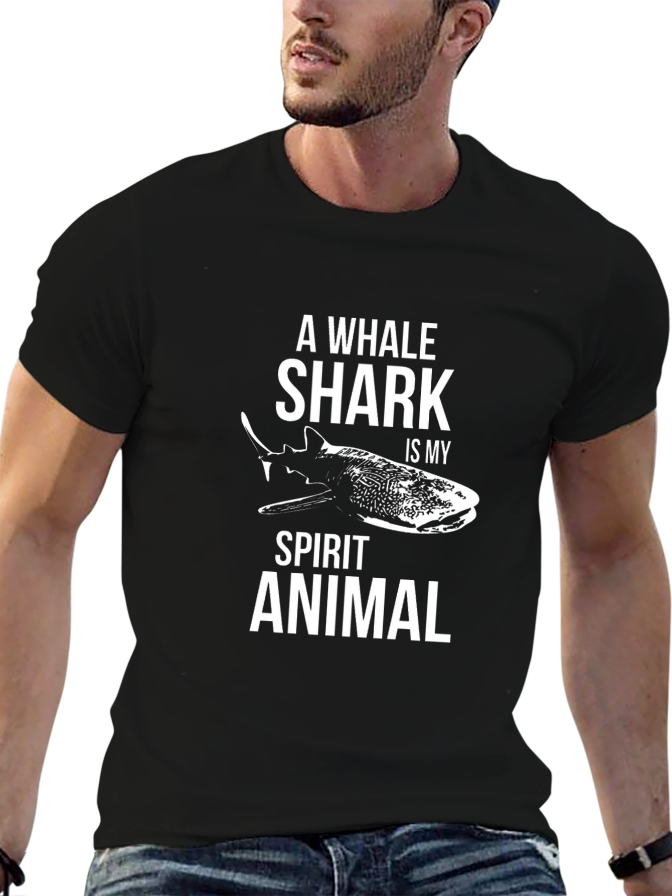 Whale Shark Spirit Animal Graphic T-Shirt