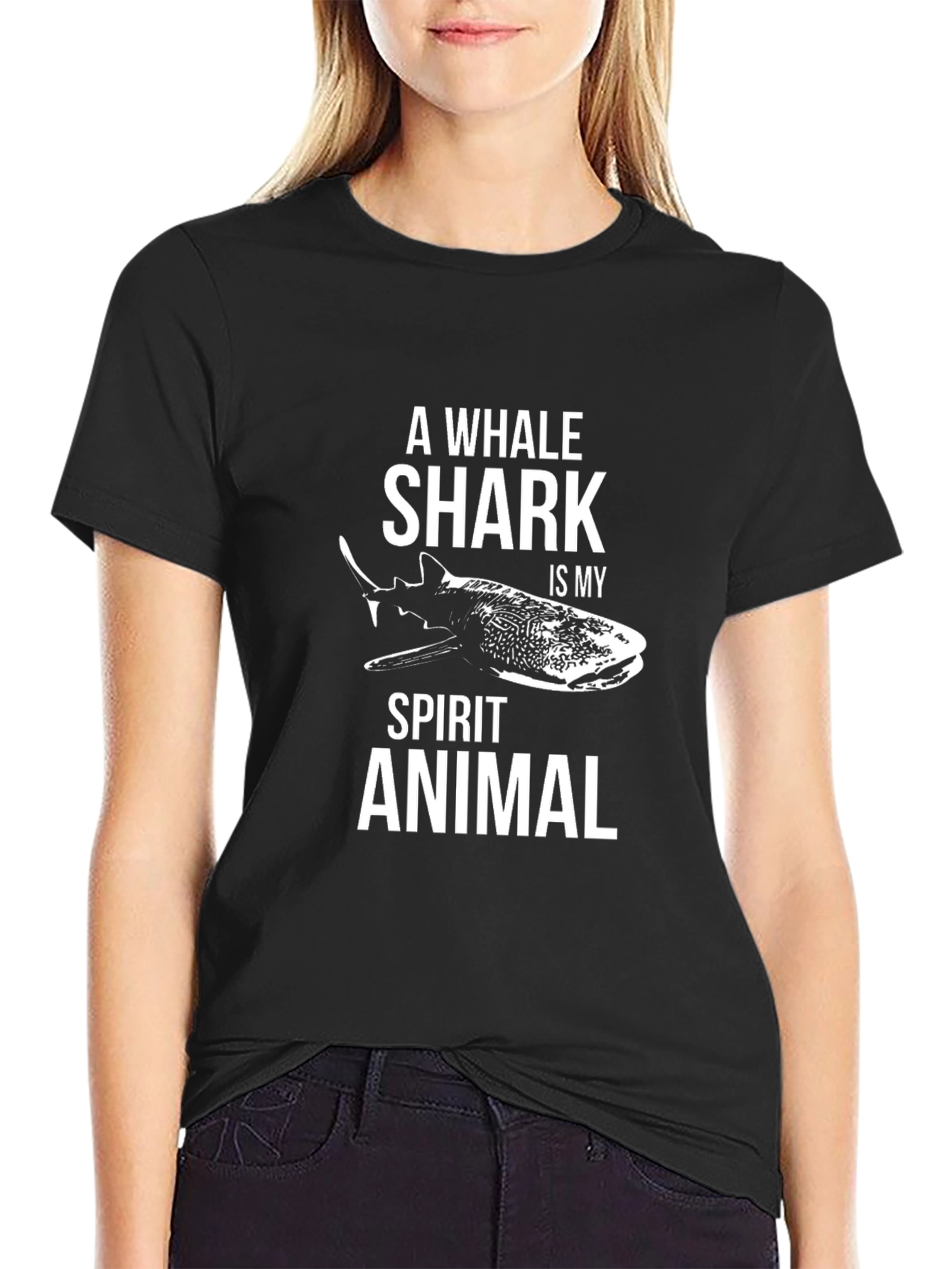 Whale Shark Spirit Animal Graphic T-Shirt